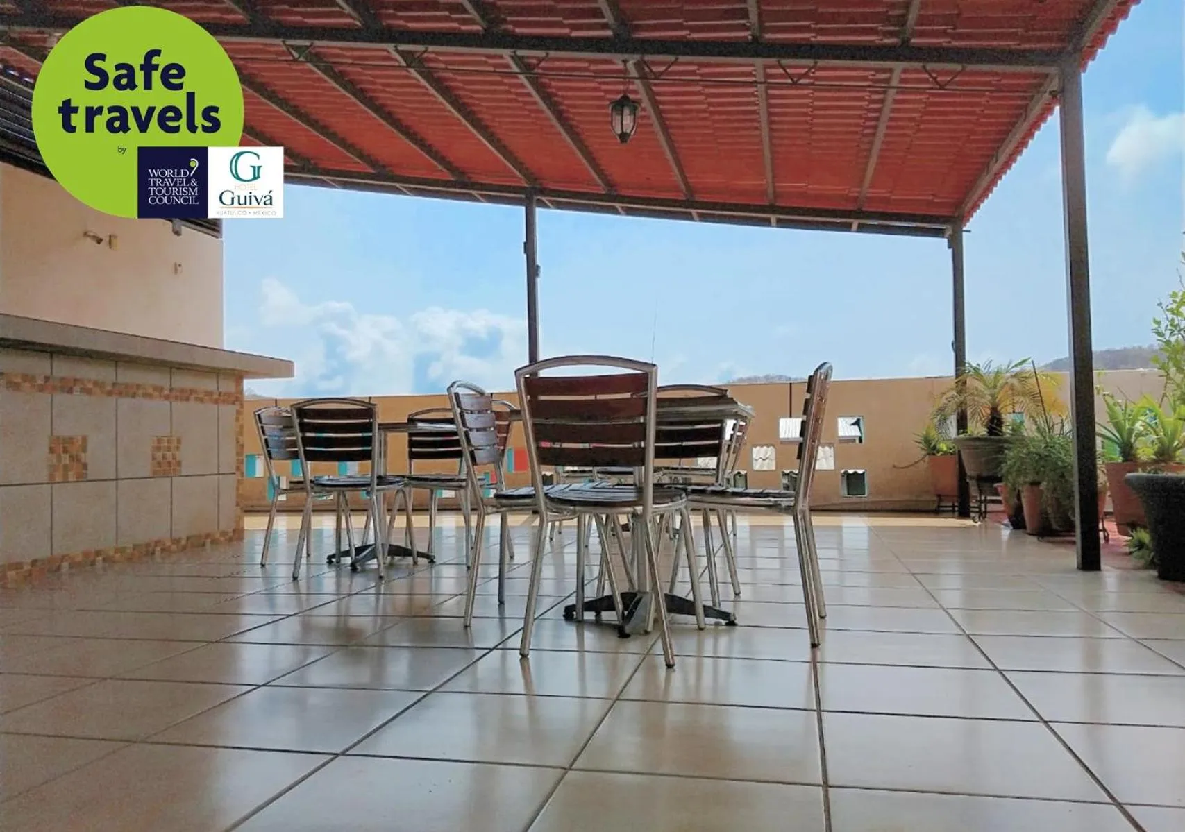 Balcony/Terrace in Hotel Guivá Huatulco