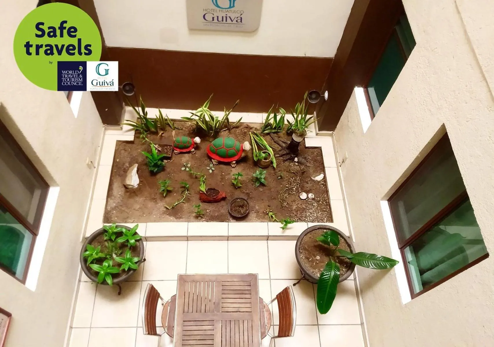 Landmark view in Hotel Guivá Huatulco