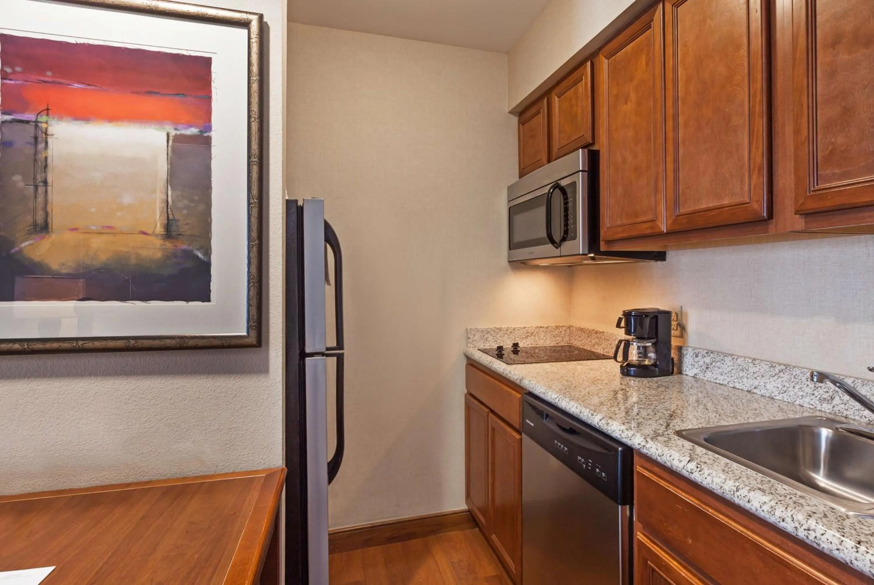 Kitchen or kitchenette in Homewood Suites Laredo at Mall Del Norte
