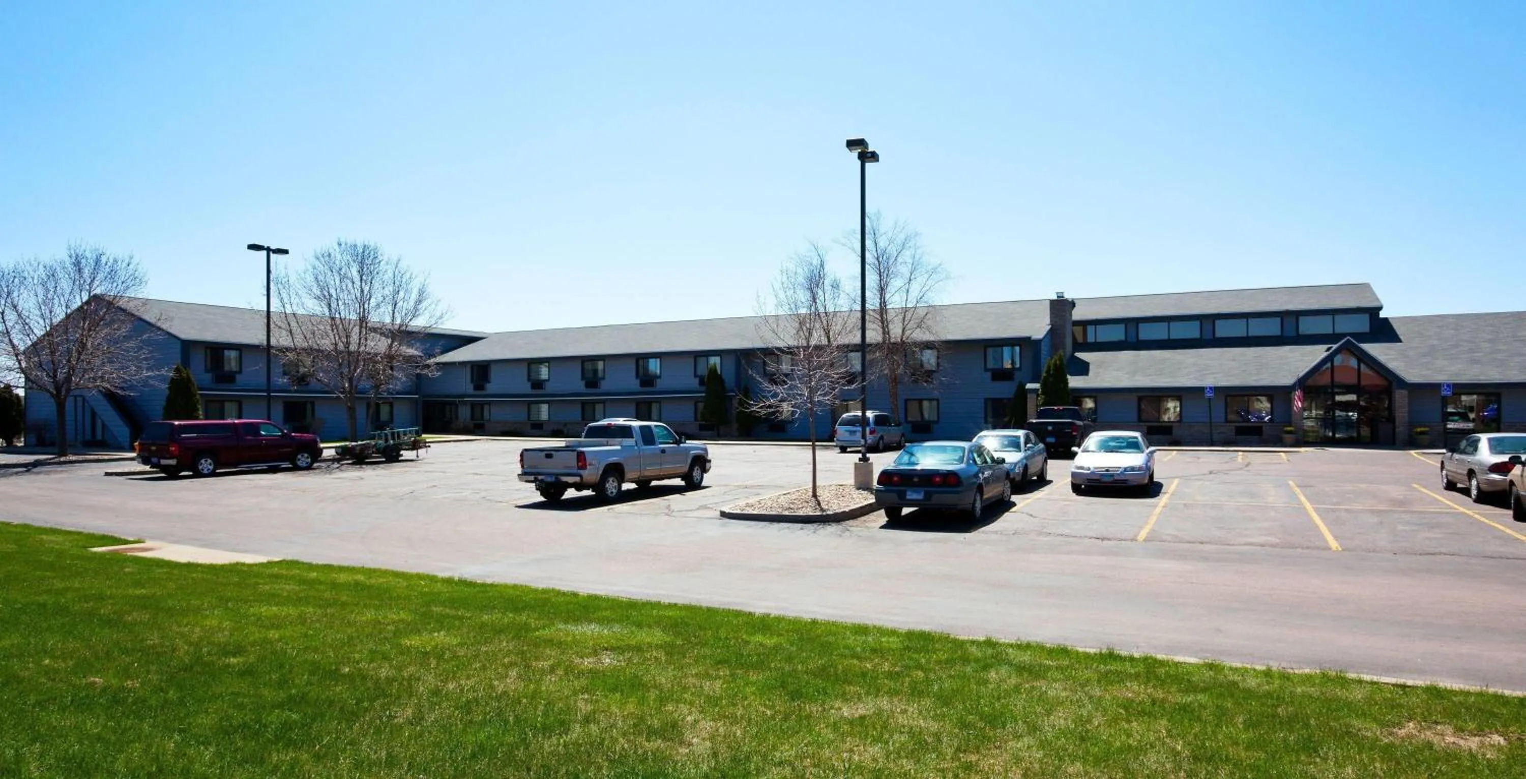 Property building in AmericInn by Wyndham Sioux Falls