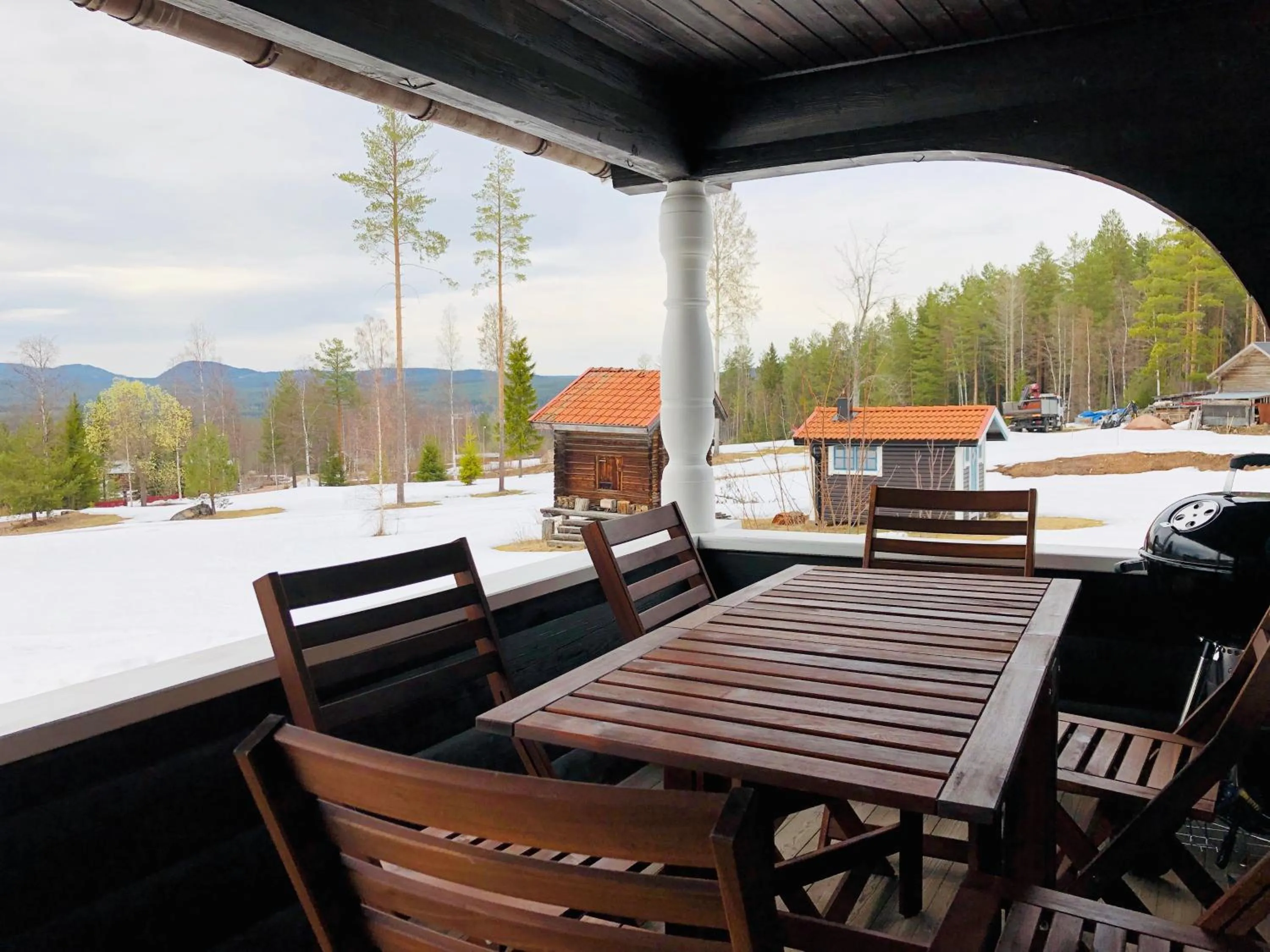 Balcony/Terrace in Vasa Ski Lodge