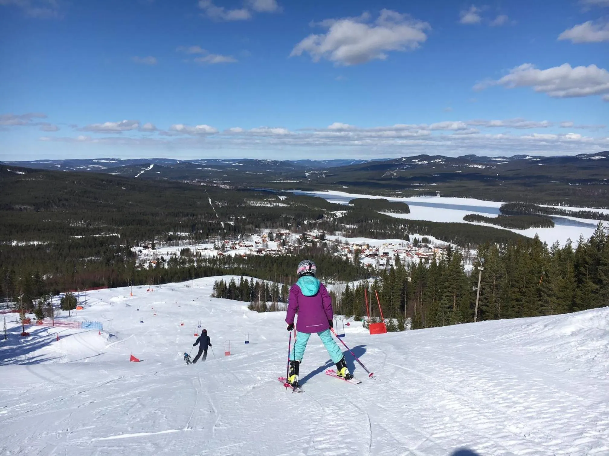 Skiing in Vasa Ski Lodge