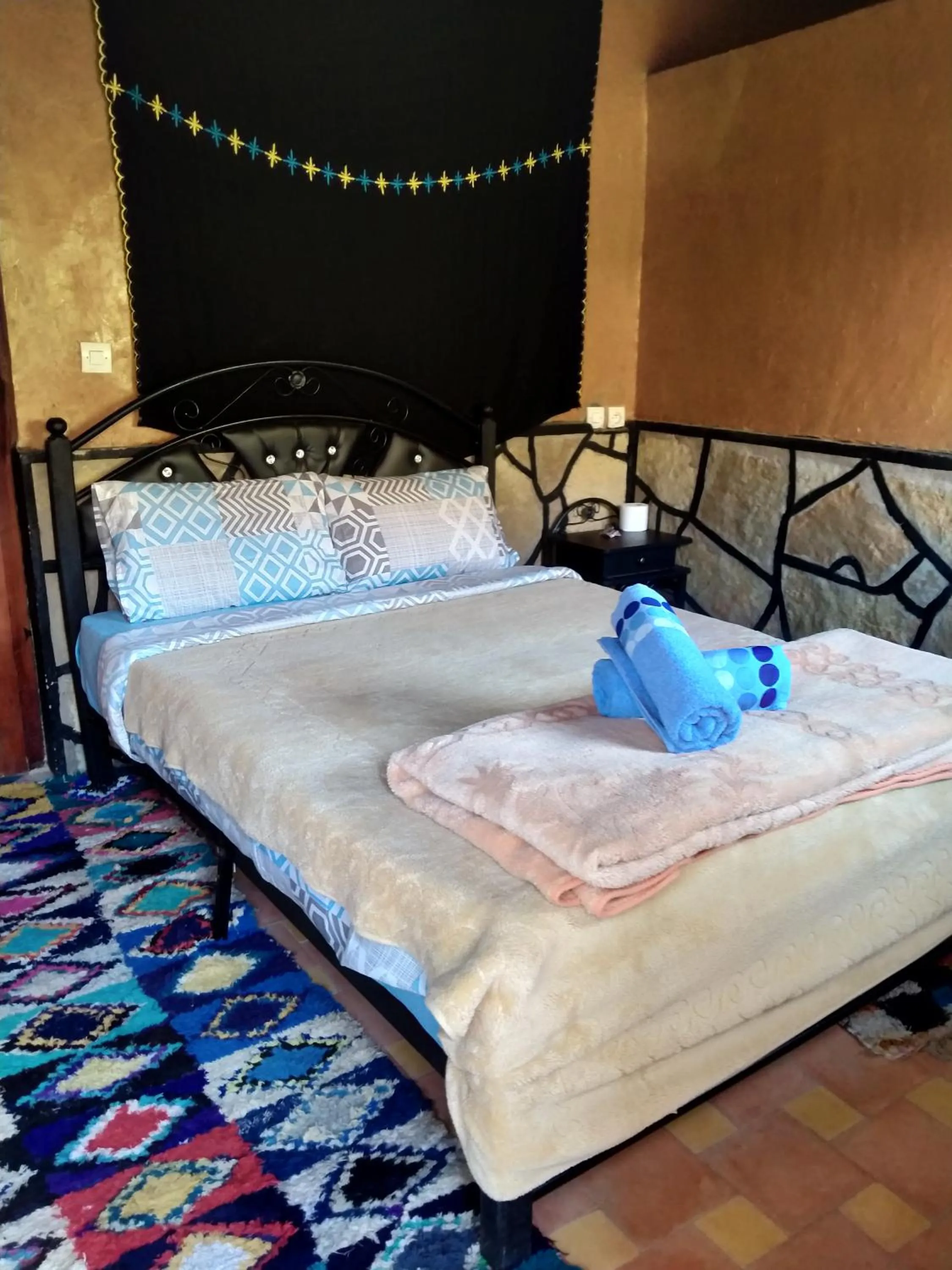 Bed in auberge restaurant tizgui