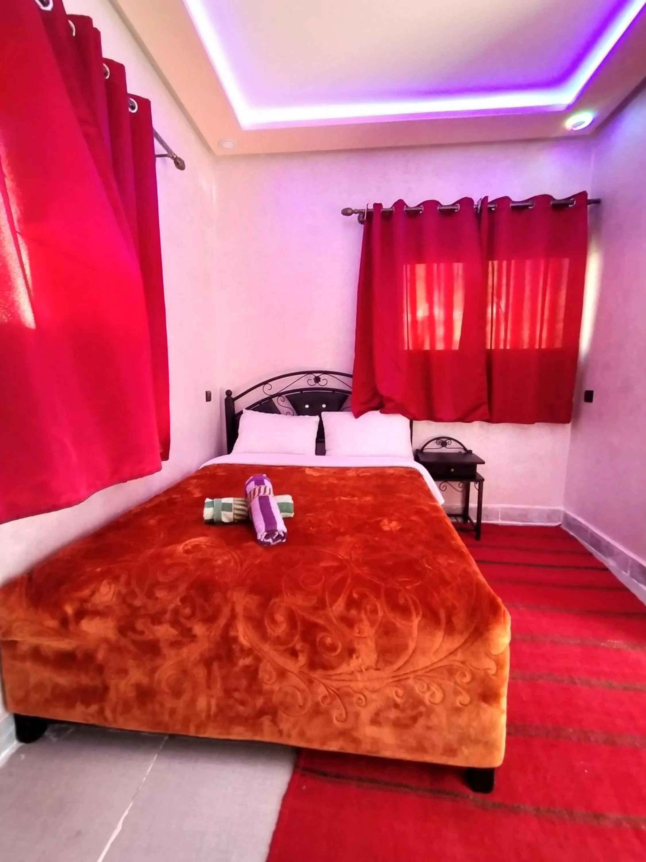 Bed in auberge restaurant tizgui