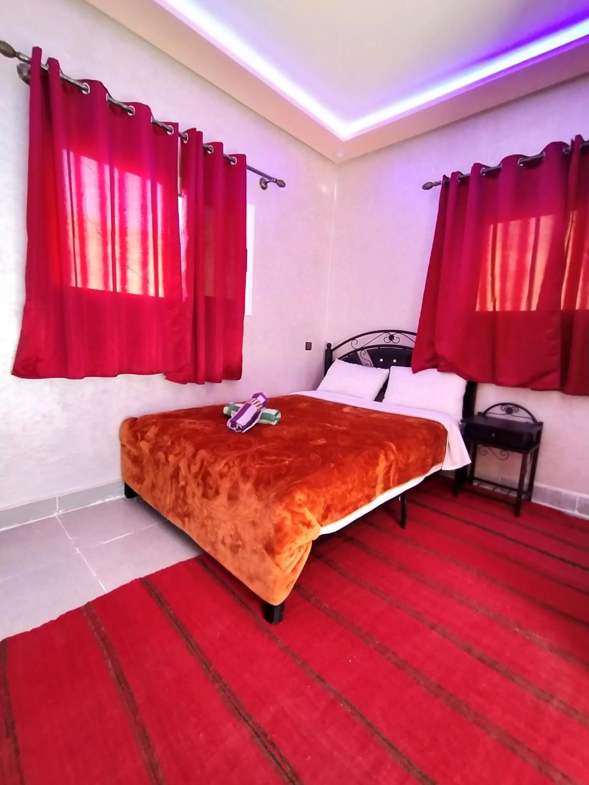 Bed in auberge restaurant tizgui