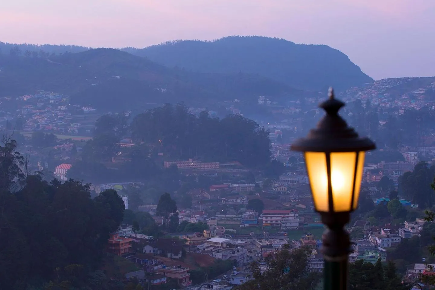 City view in Gem Park Ooty