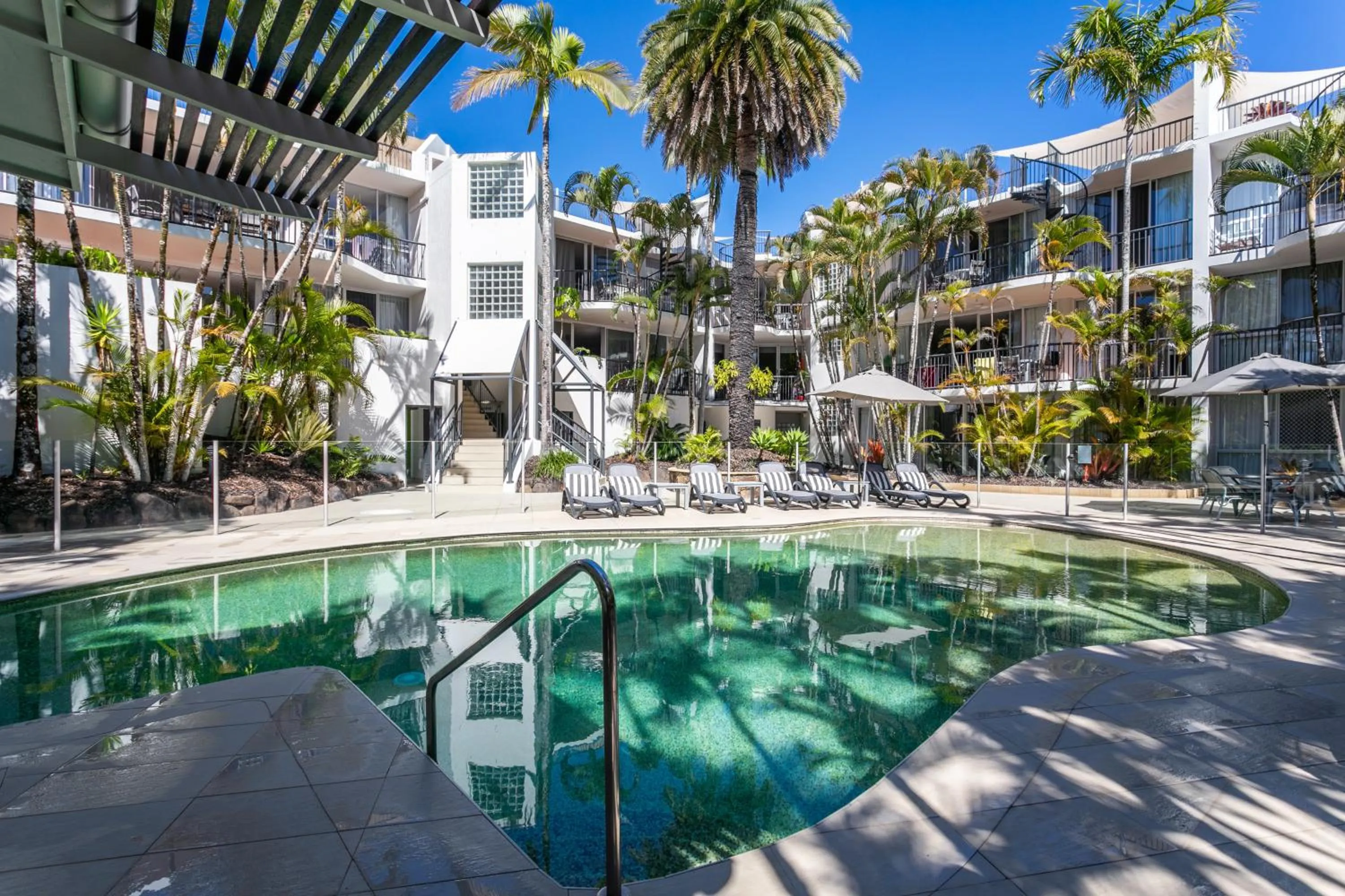 Swimming pool in Noosa Tropicana