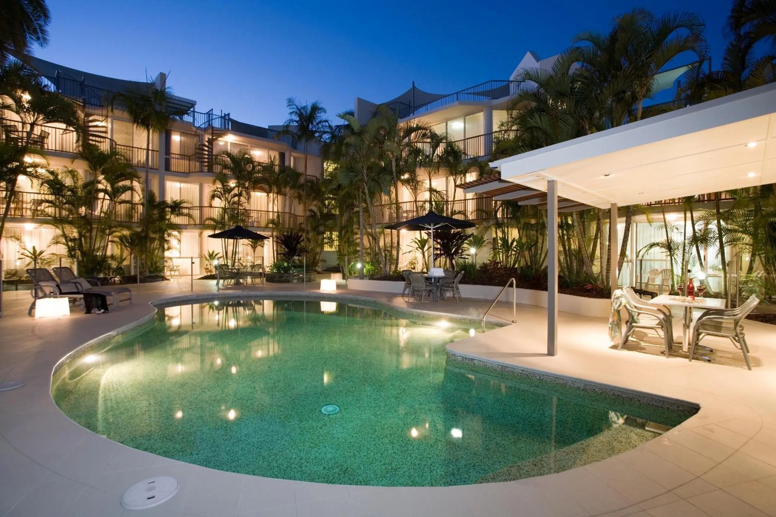 Facade/entrance in Noosa Tropicana