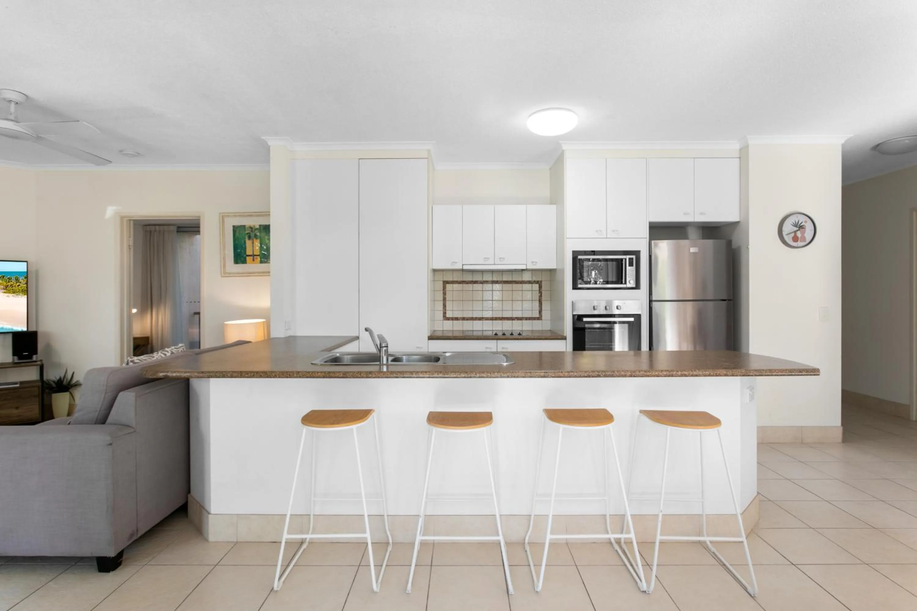 kitchen in Noosa Tropicana