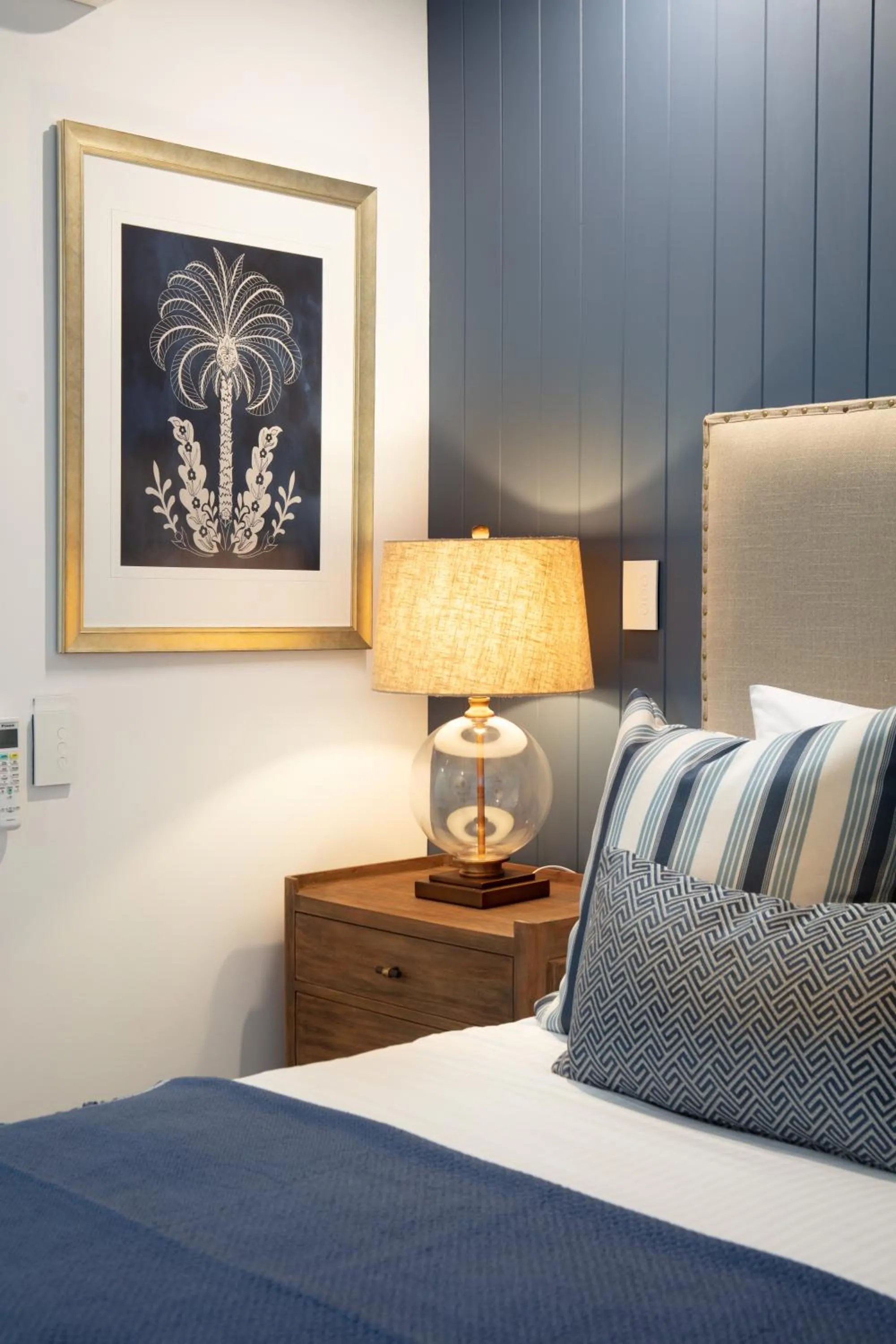 Bed in On The Beach Noosa Resort