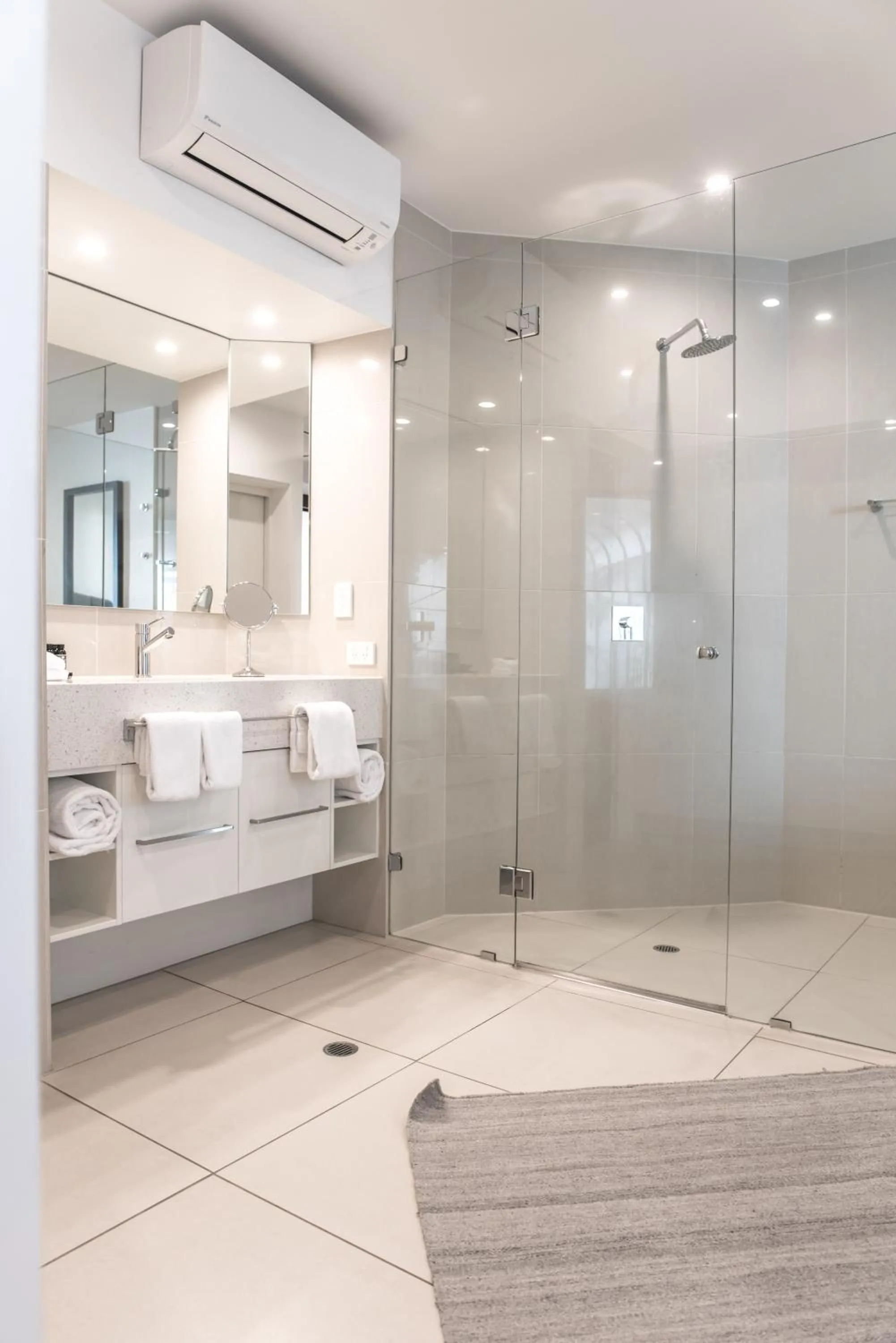 Bathroom in On The Beach Noosa Resort