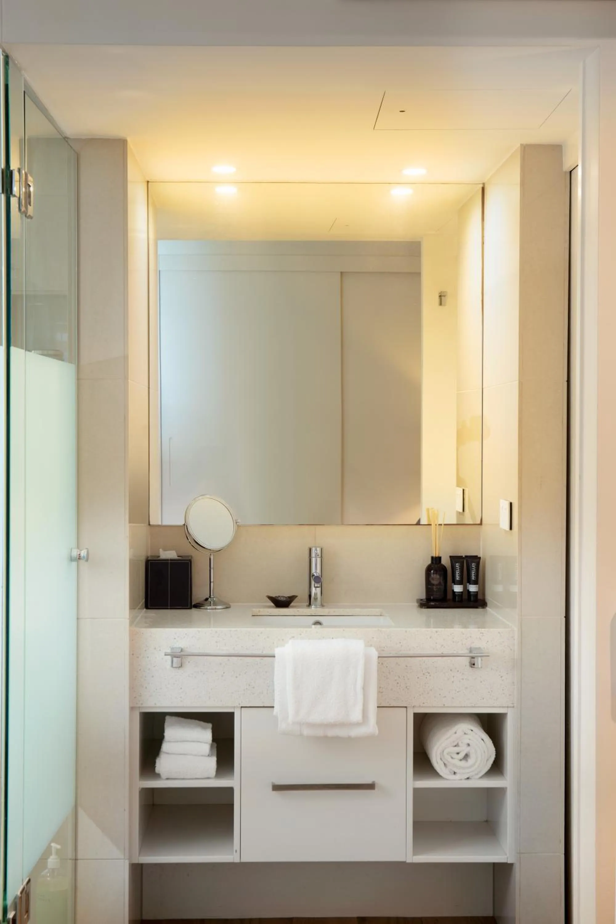 Bathroom in On The Beach Noosa Resort