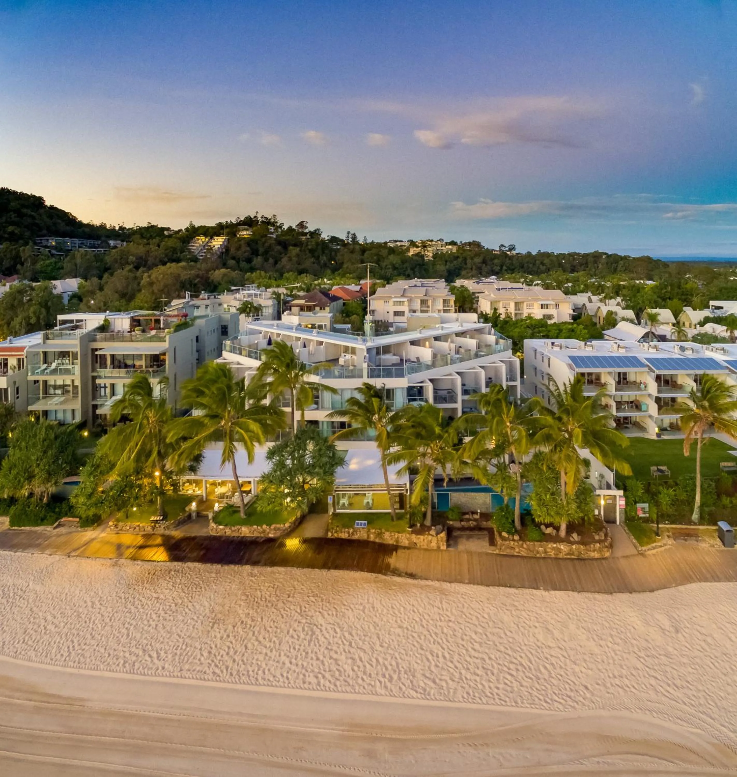 Property building in On The Beach Noosa Resort