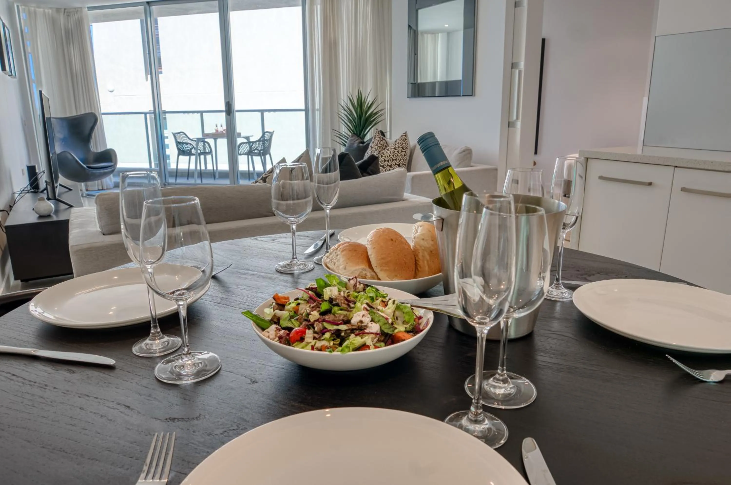 Balcony/Terrace in On The Beach Noosa Resort