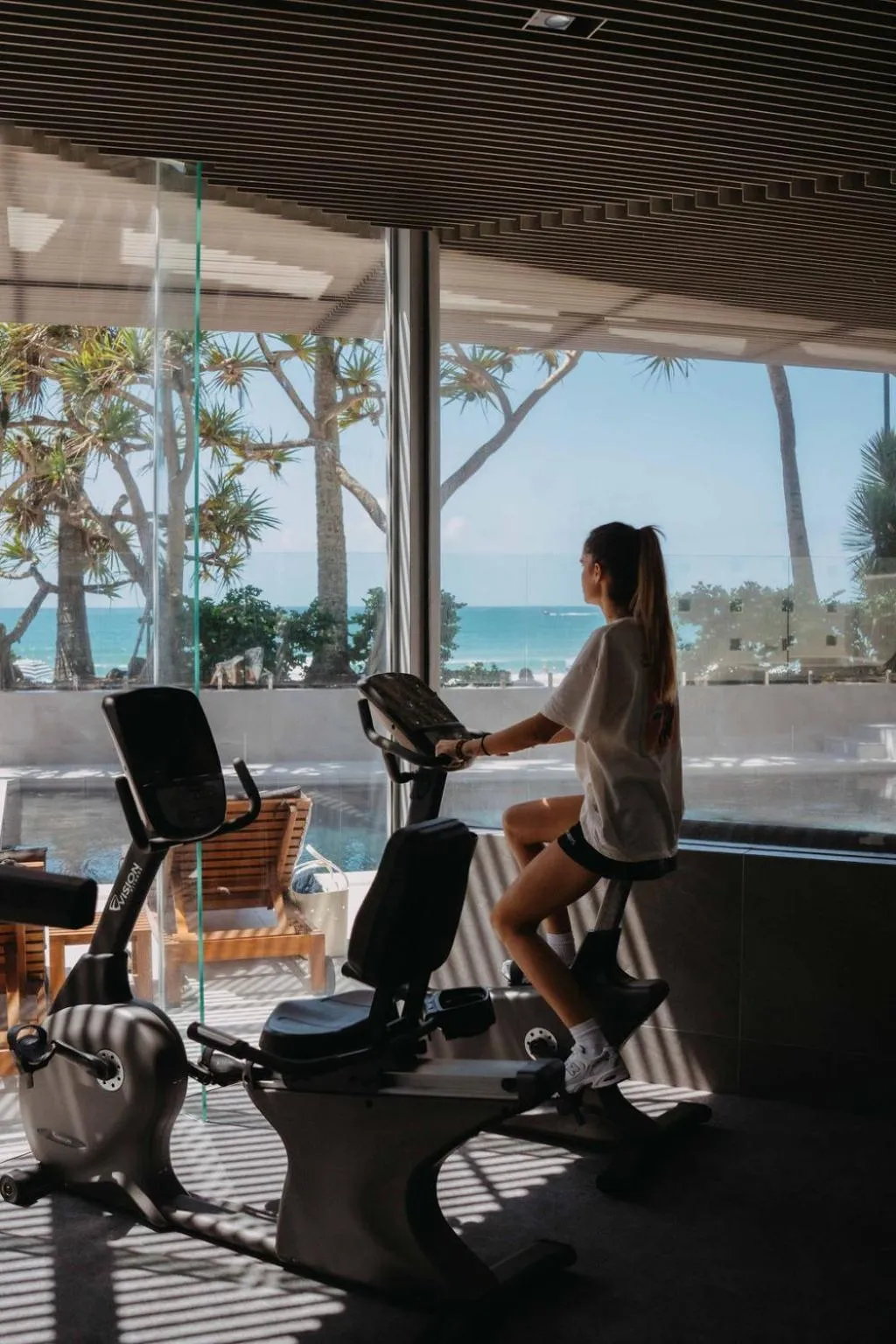 Fitness centre/facilities in On The Beach Noosa Resort