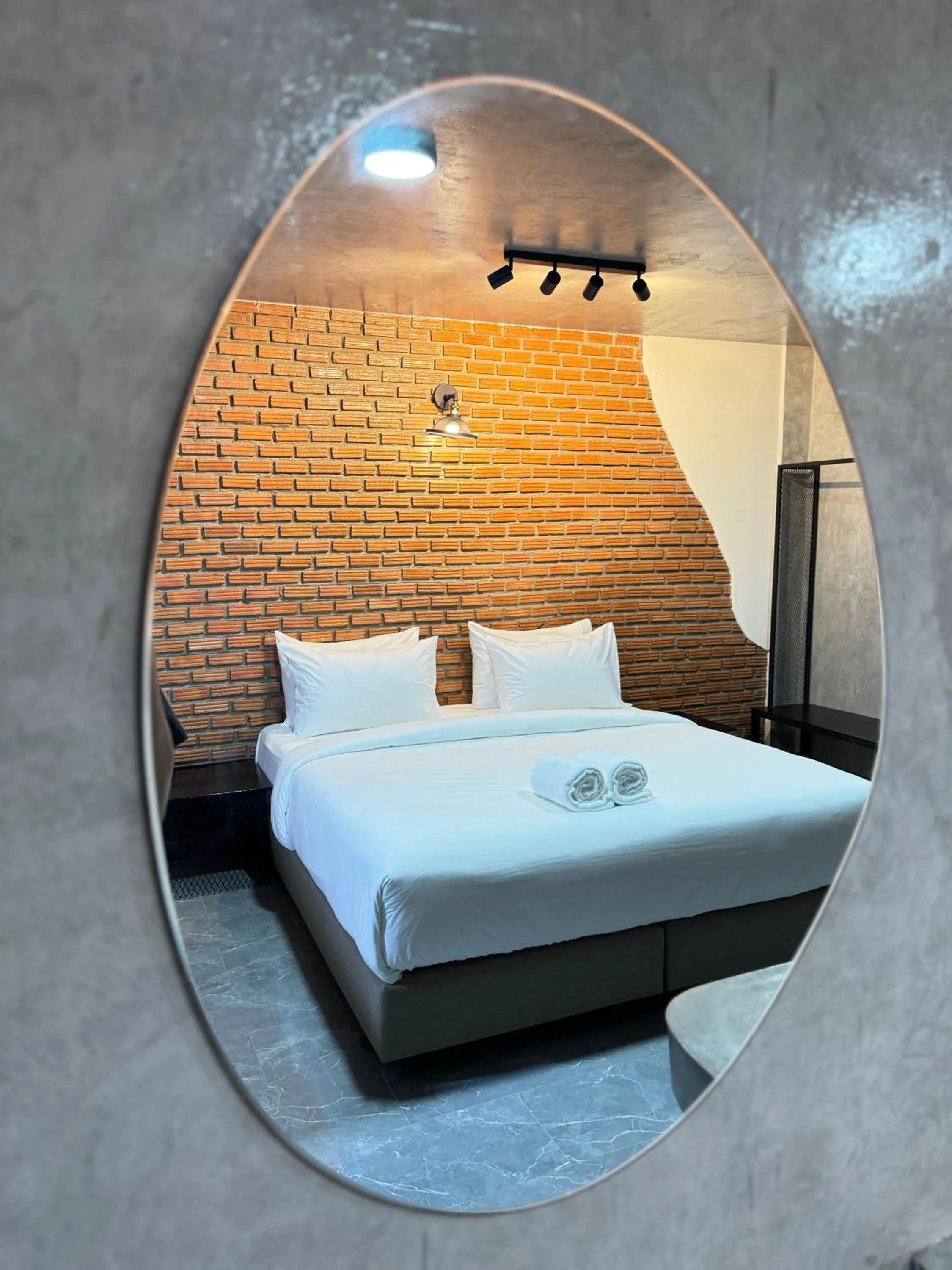 Bed in S1 City Hotel Buriram