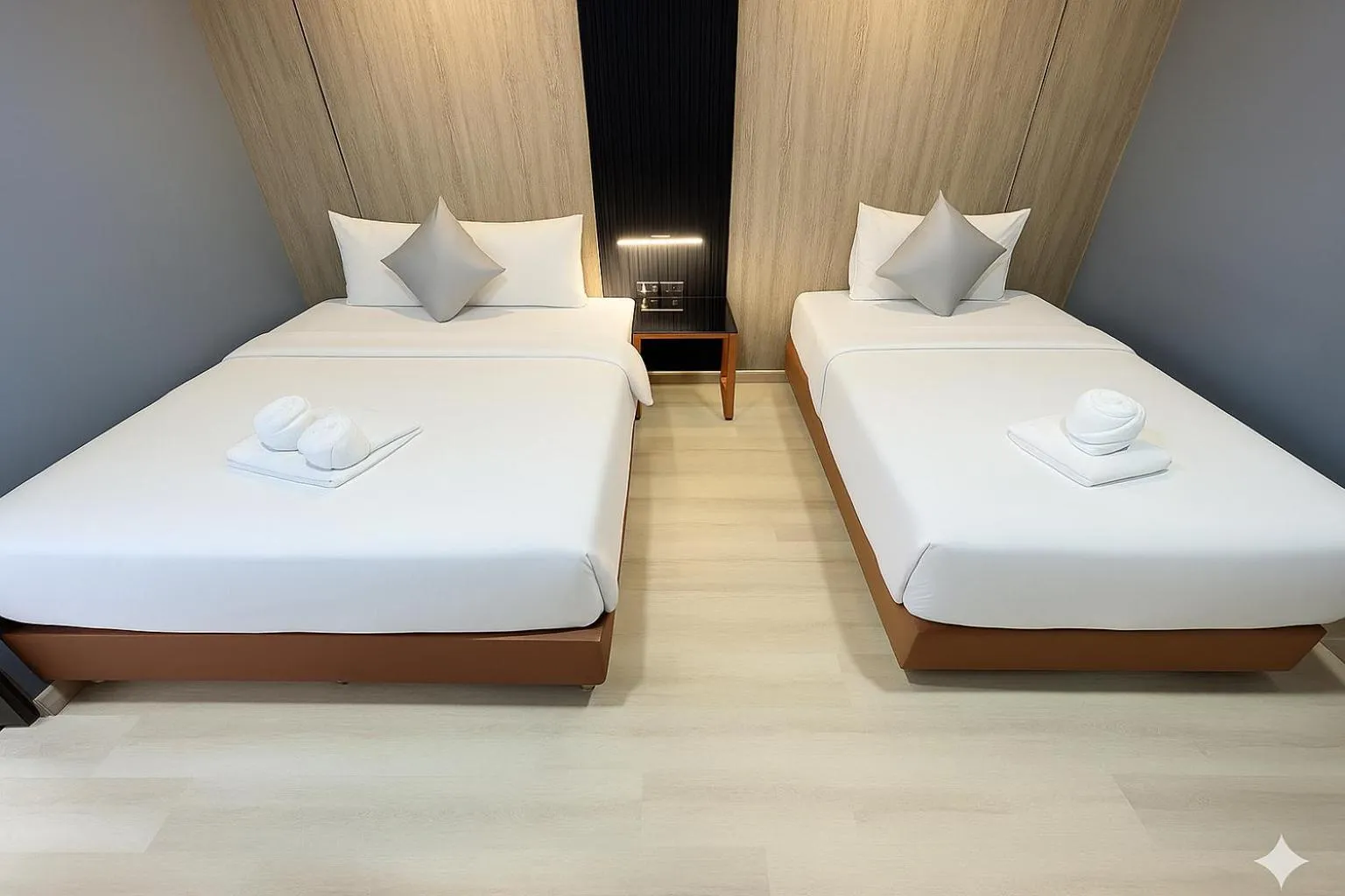 Restaurant/places to eat, Bed in S1 City Hotel Buriram