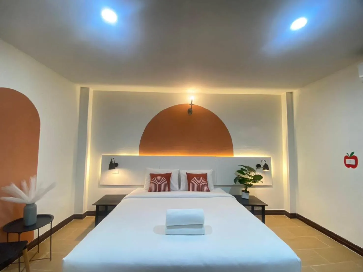 Bed in S1 City Hotel Buriram