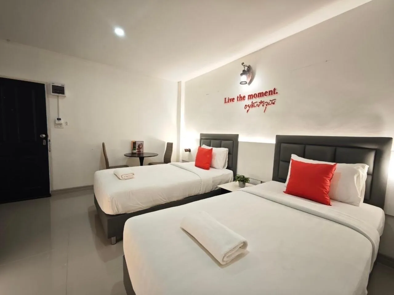 Bed in S1 City Hotel Buriram