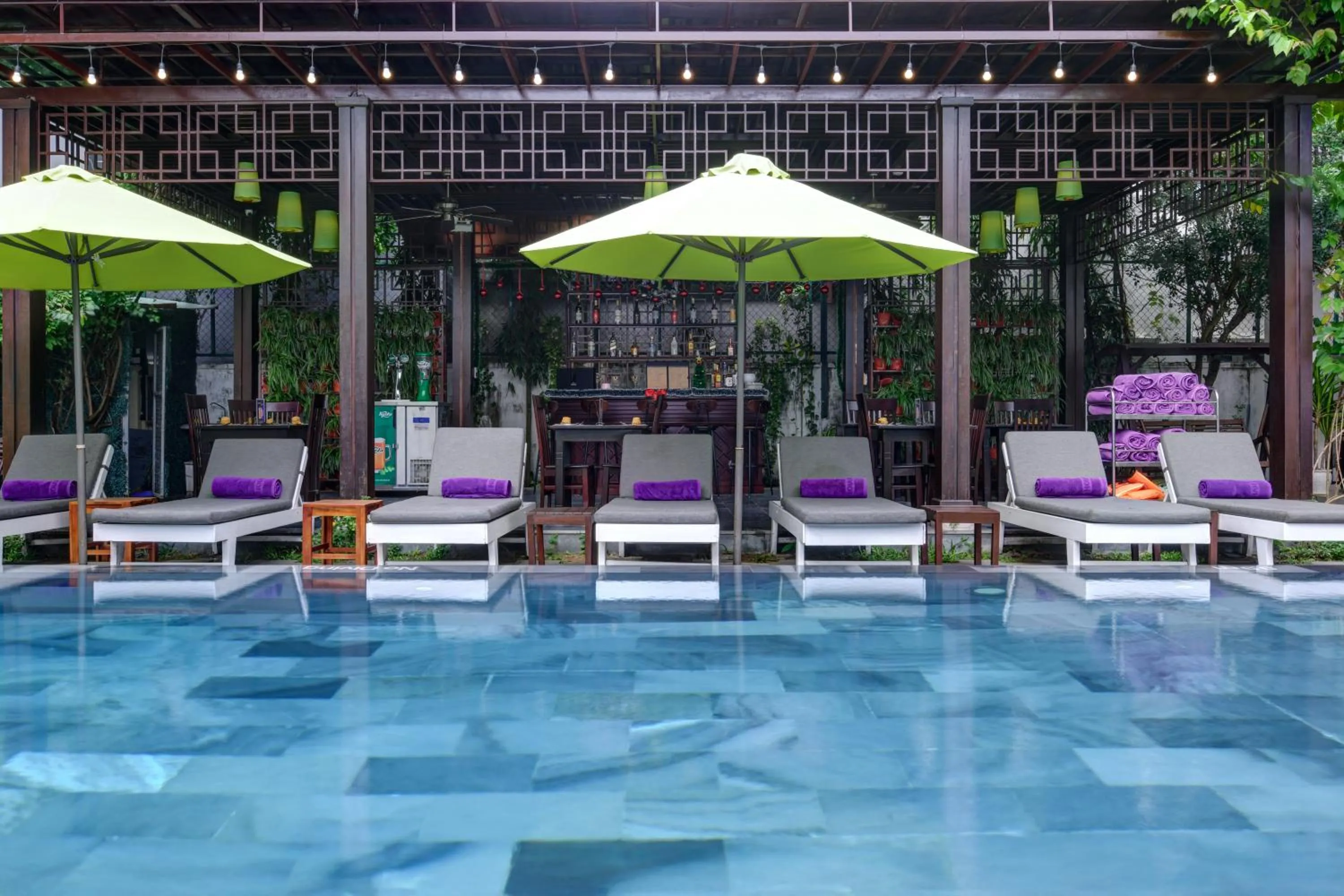 Swimming pool in Golden Pearl Hoi An Hotel