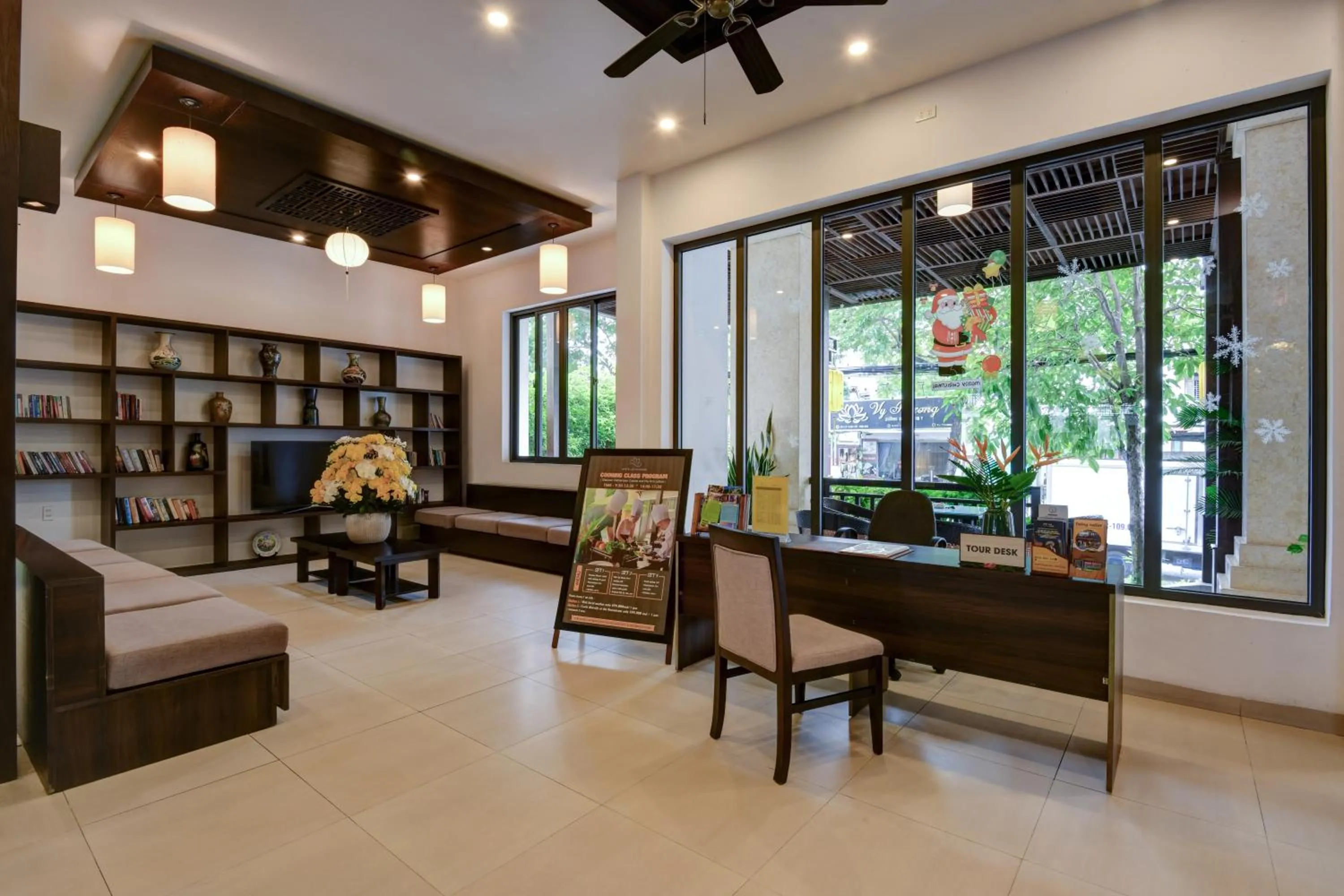 Lobby or reception in Golden Pearl Hoi An Hotel