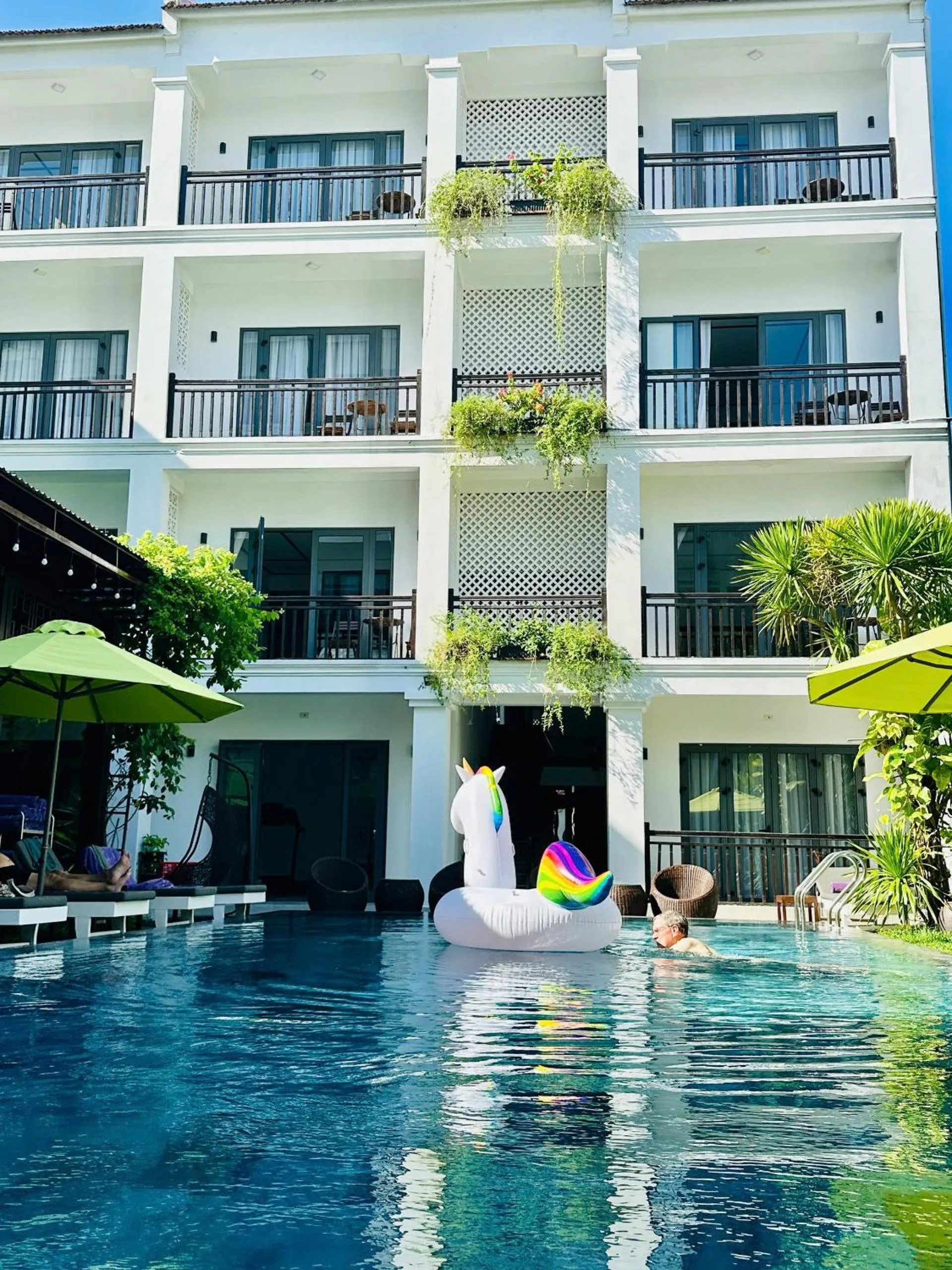 Property building in Golden Pearl Hoi An Hotel