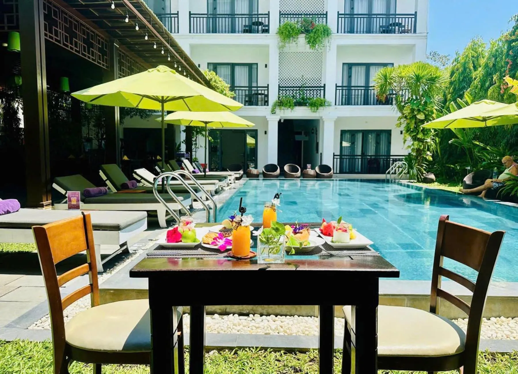 Property building in Golden Pearl Hoi An Hotel