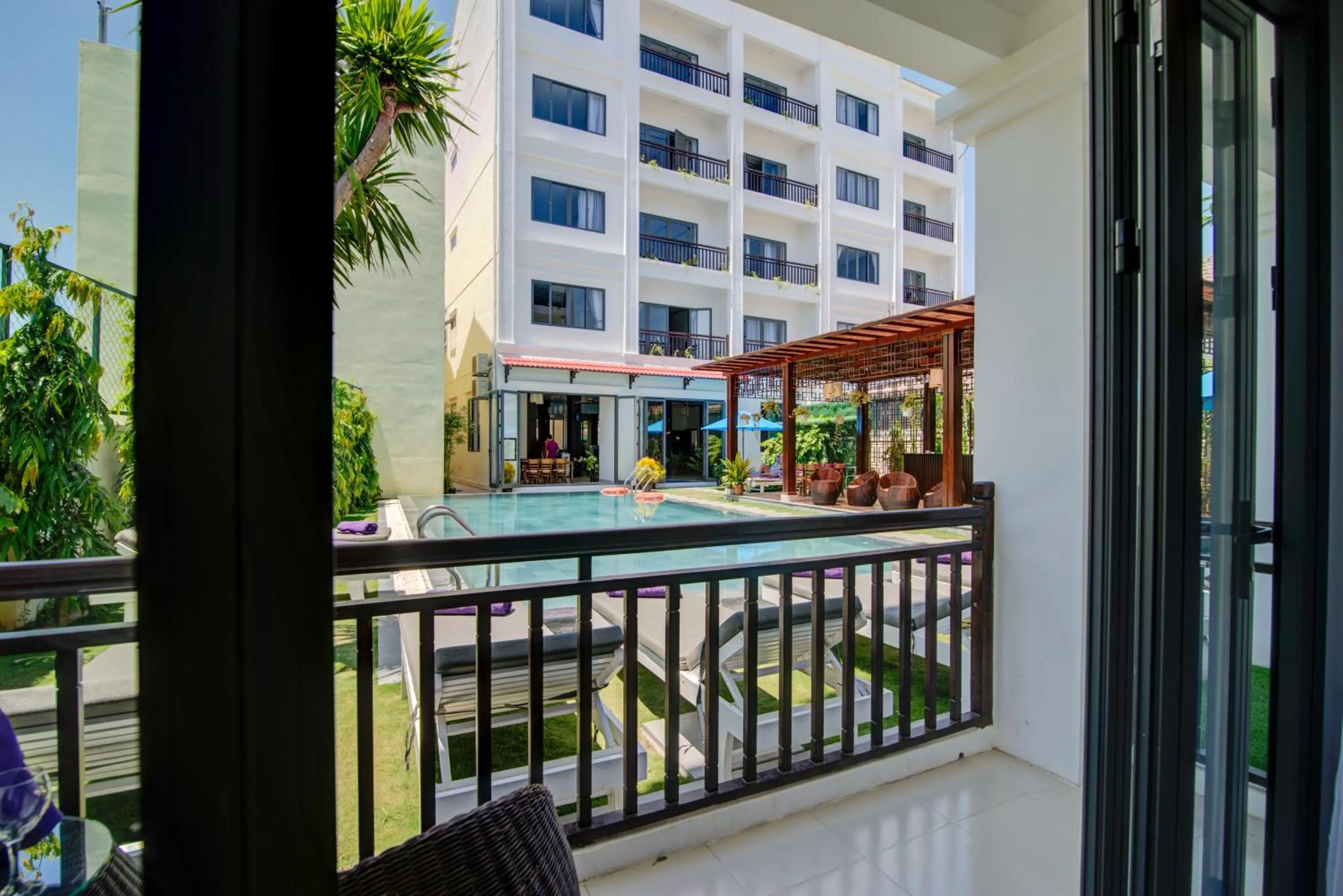 Balcony/Terrace in Golden Pearl Hoi An Hotel