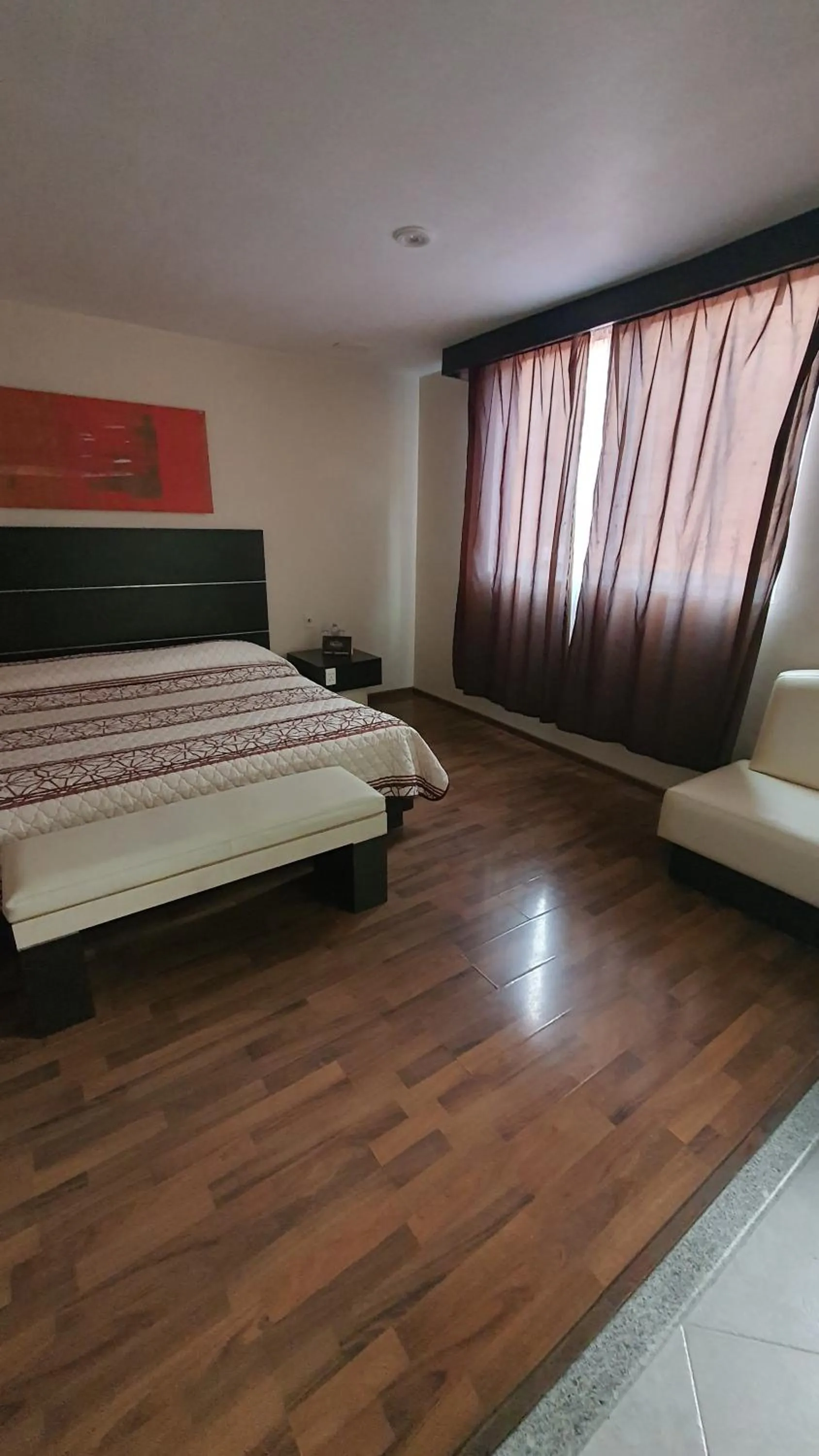 Bed in Hotel Paraiso