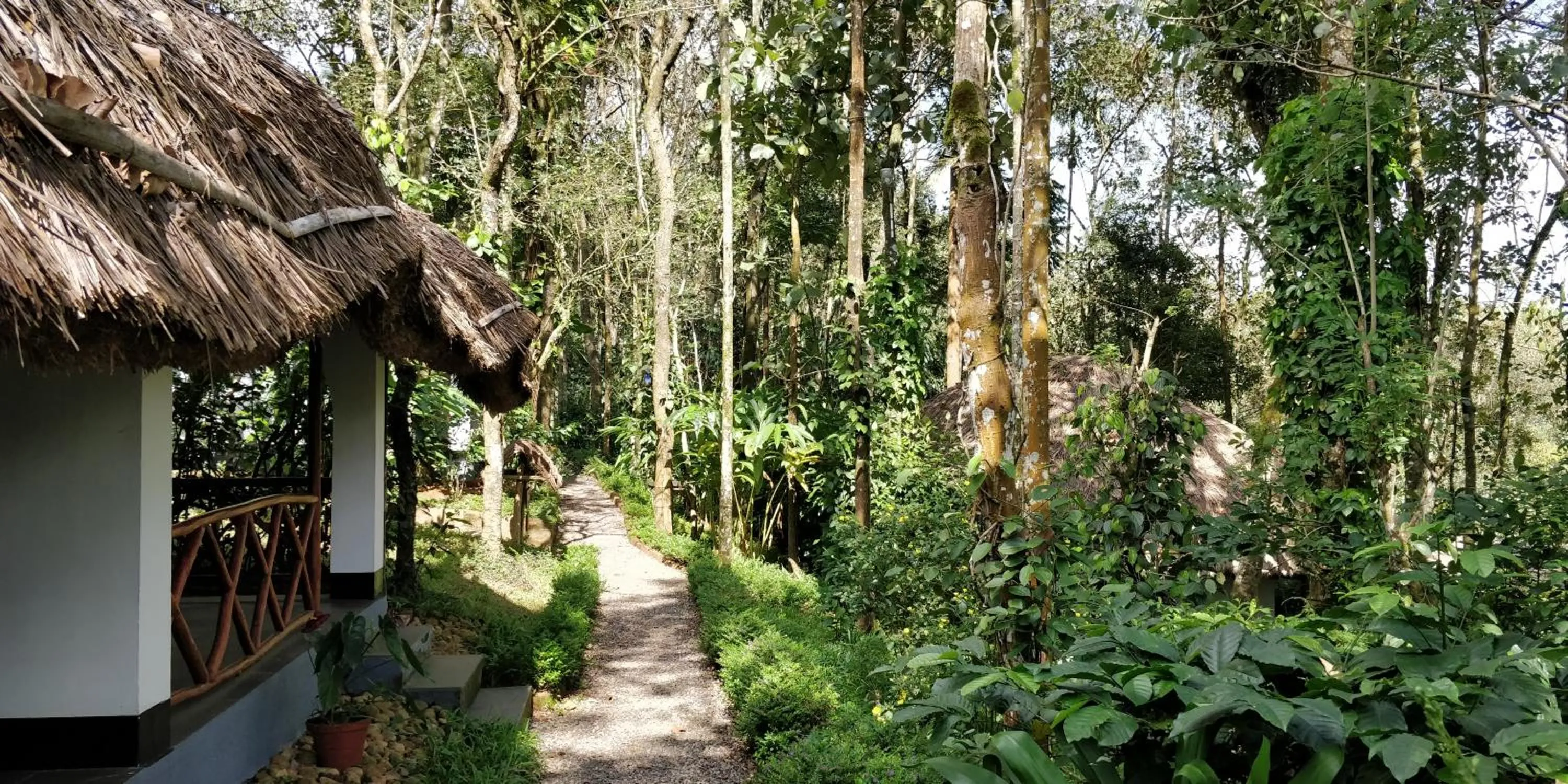 Patio in Amritara Shalimar Spice Garden Resort & Spa