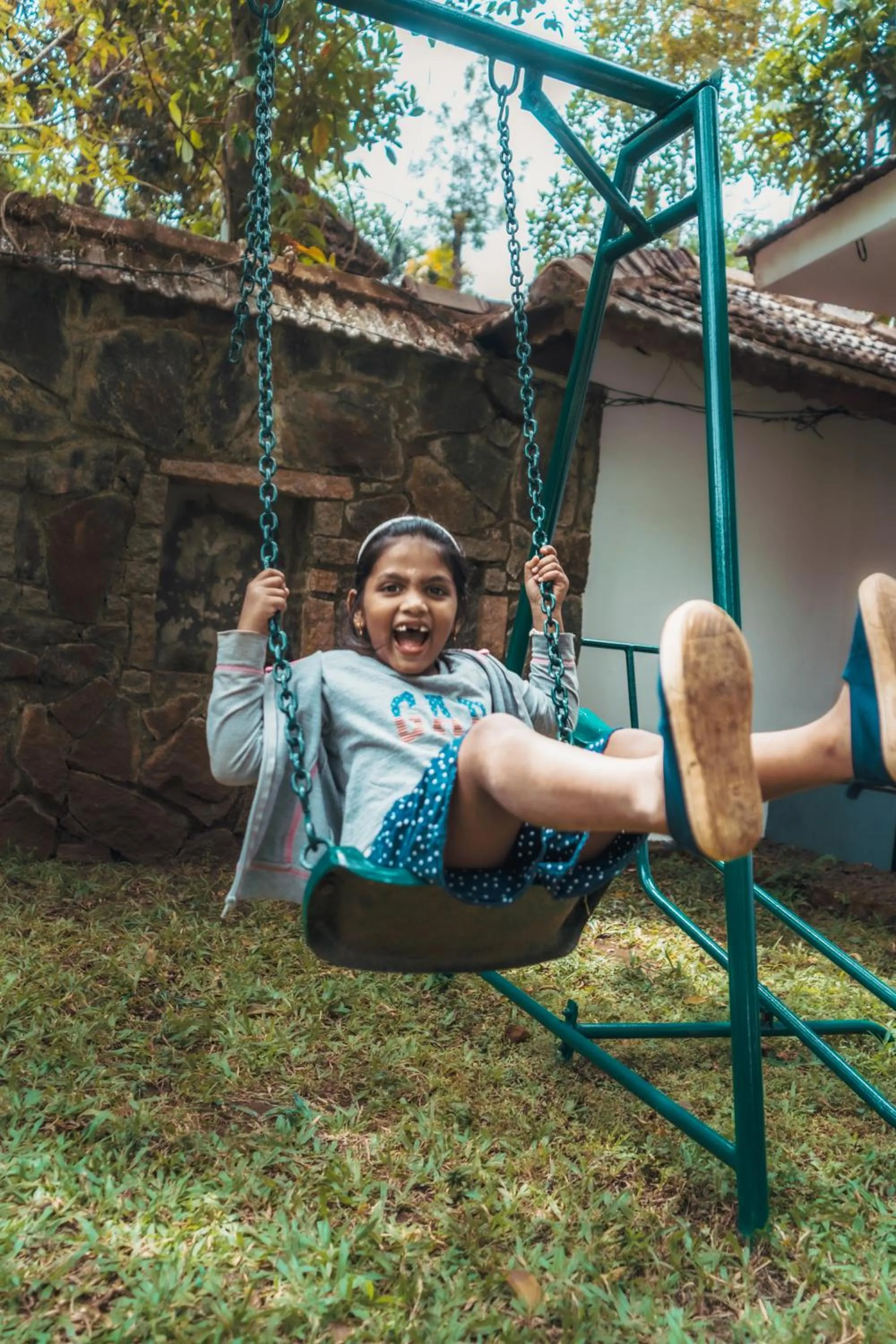 Children play ground in Amritara Shalimar Spice Garden Resort & Spa