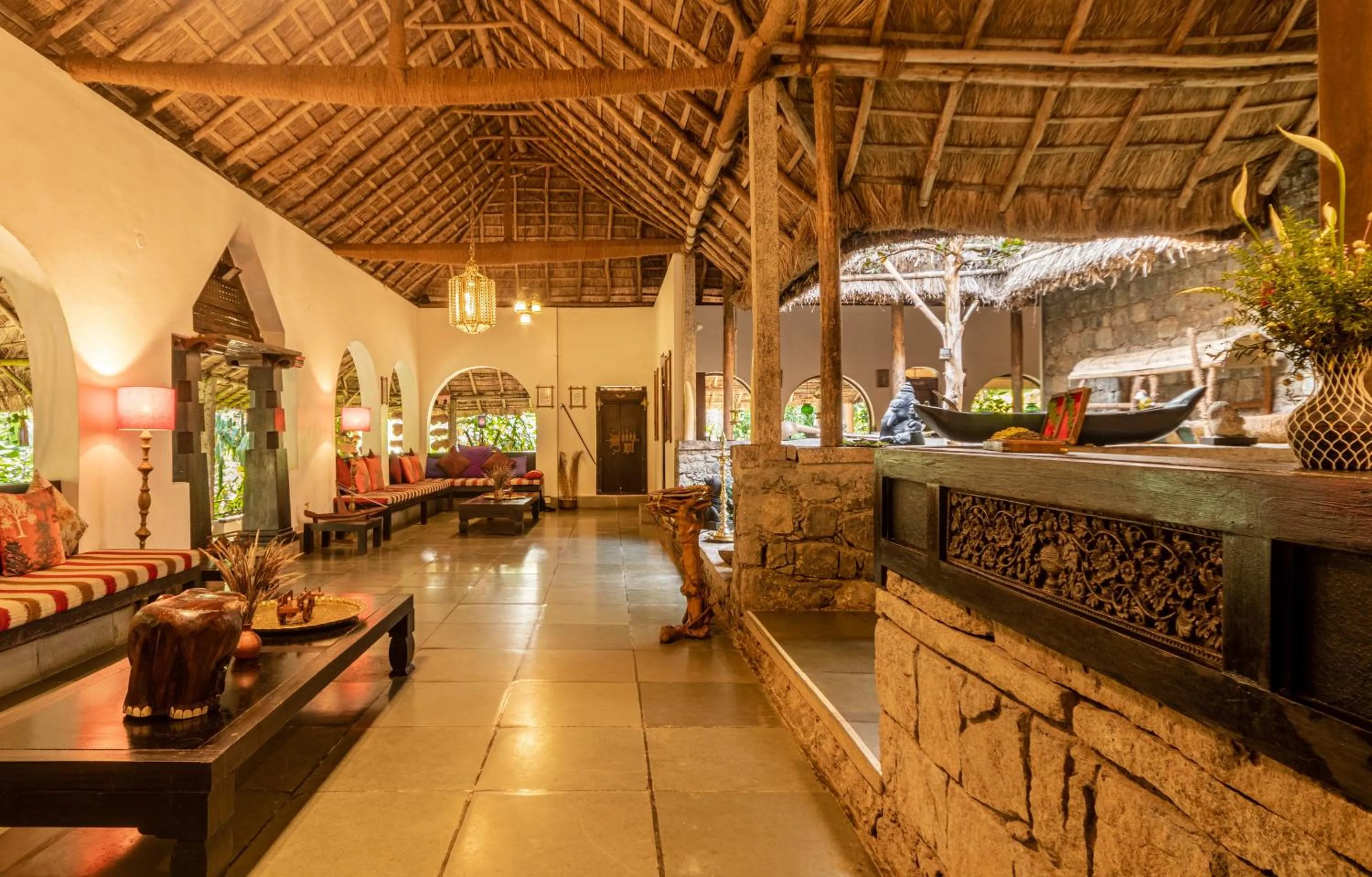 Lobby or reception in Amritara Shalimar Spice Garden Resort & Spa