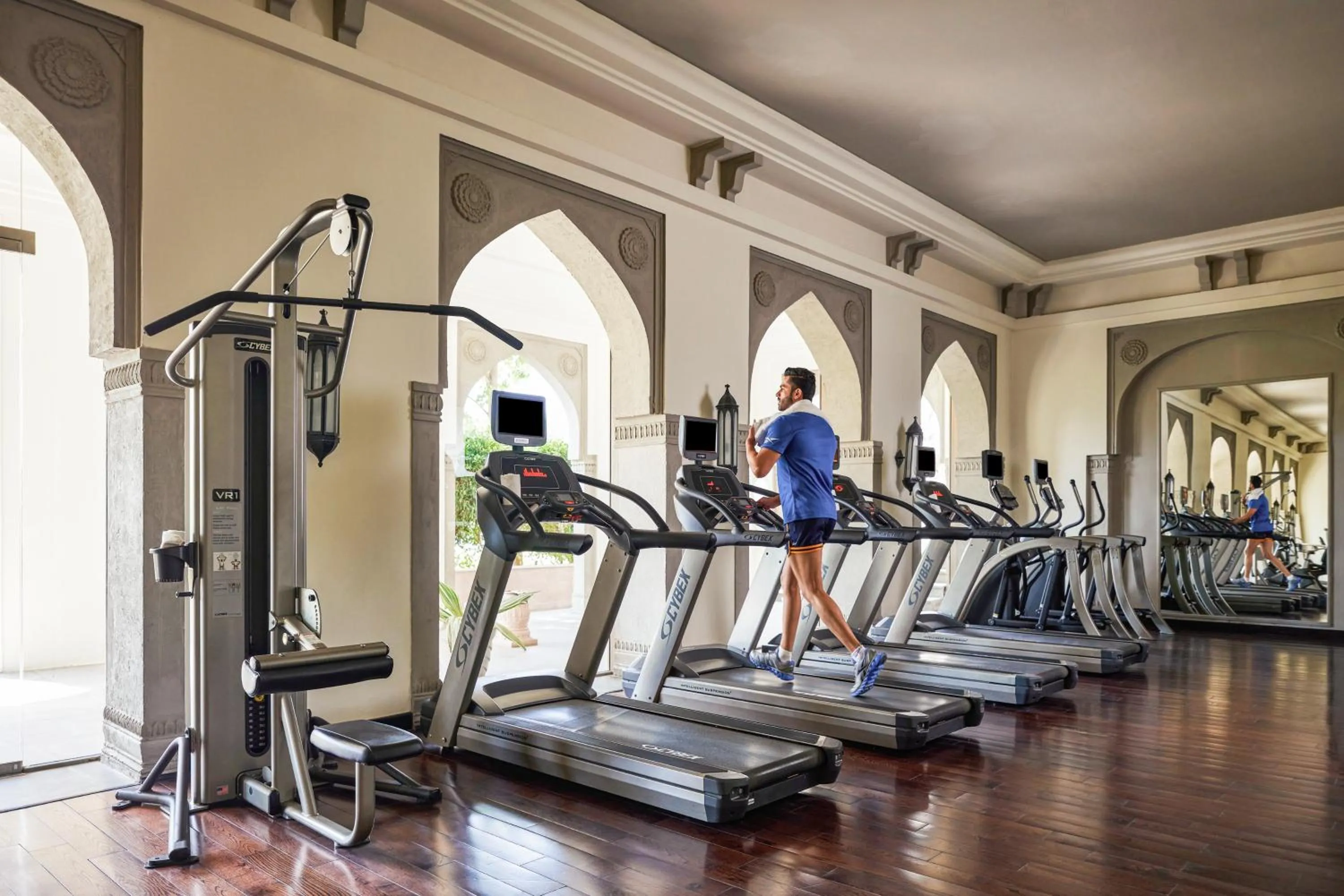 Fitness centre/facilities in Fairmont Jaipur