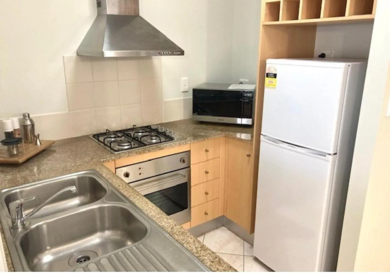 Kitchen or kitchenette in The Lakes Resort Cairns