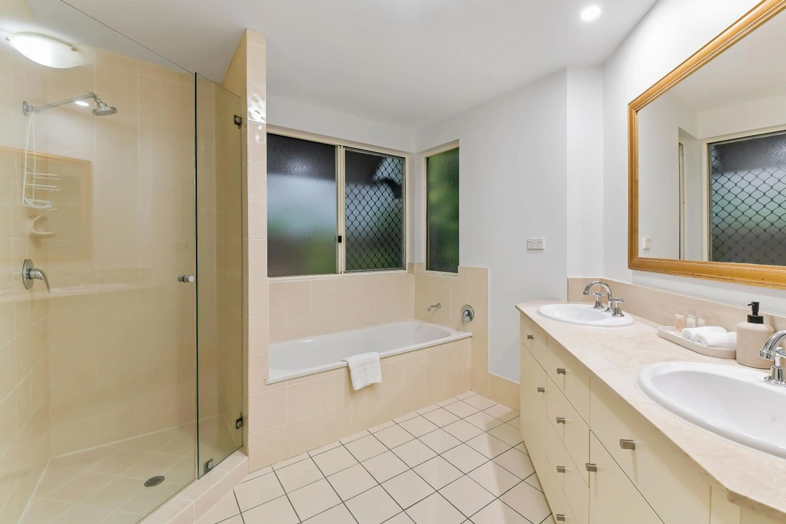 Shower in The Lakes Resort Cairns