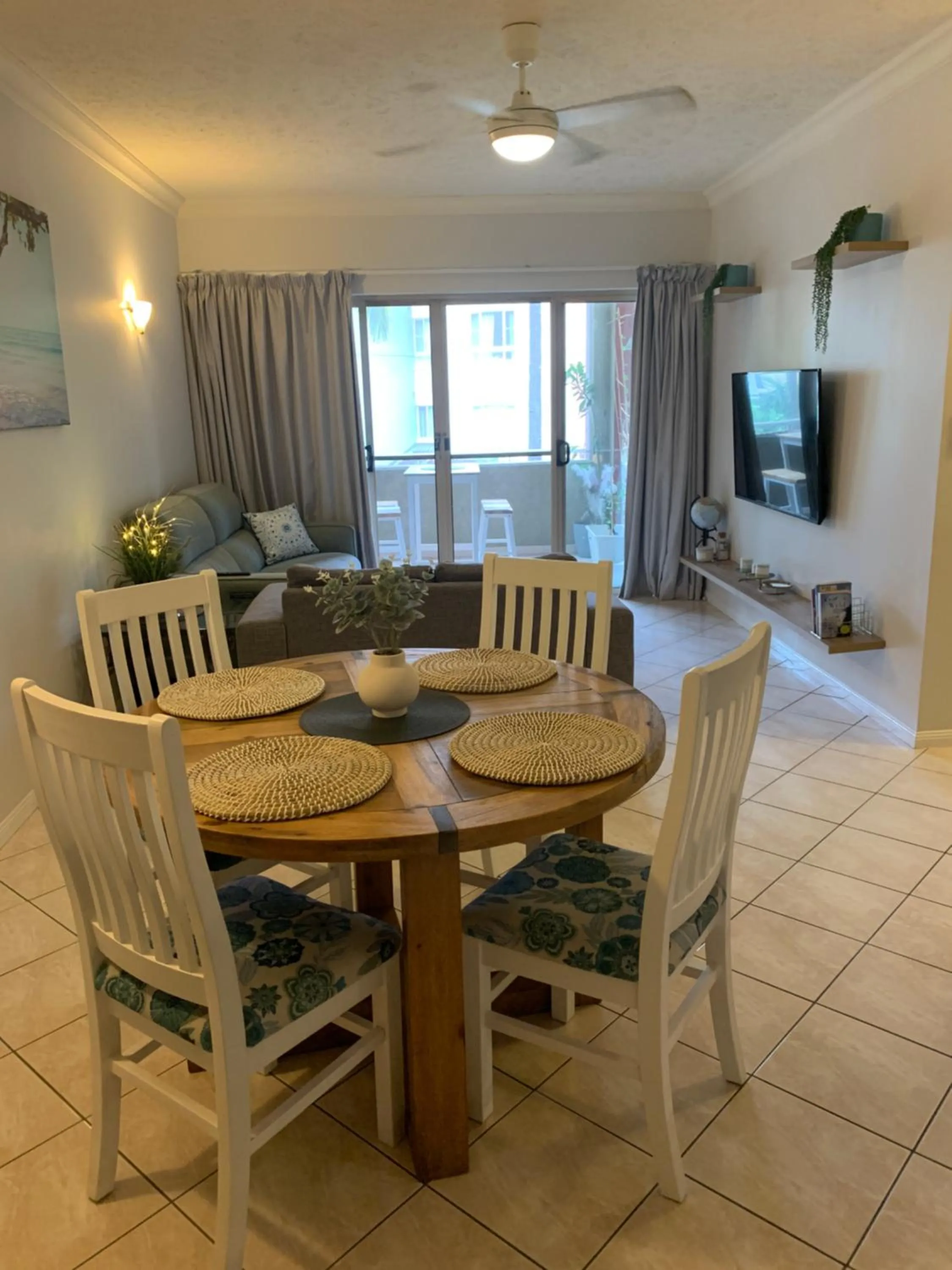 Dining area in The Lakes Resort Cairns