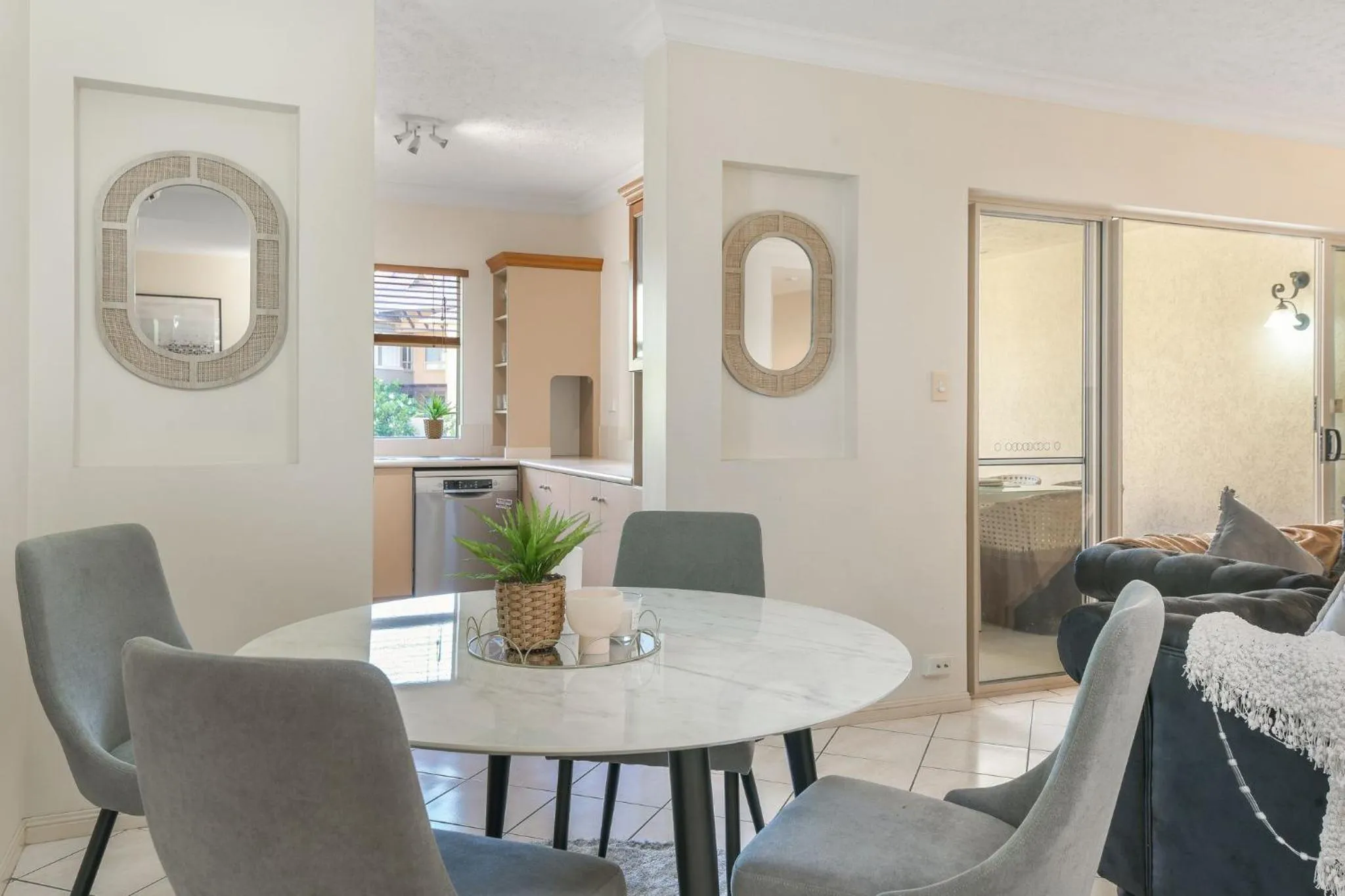 Living room in The Lakes Resort Cairns