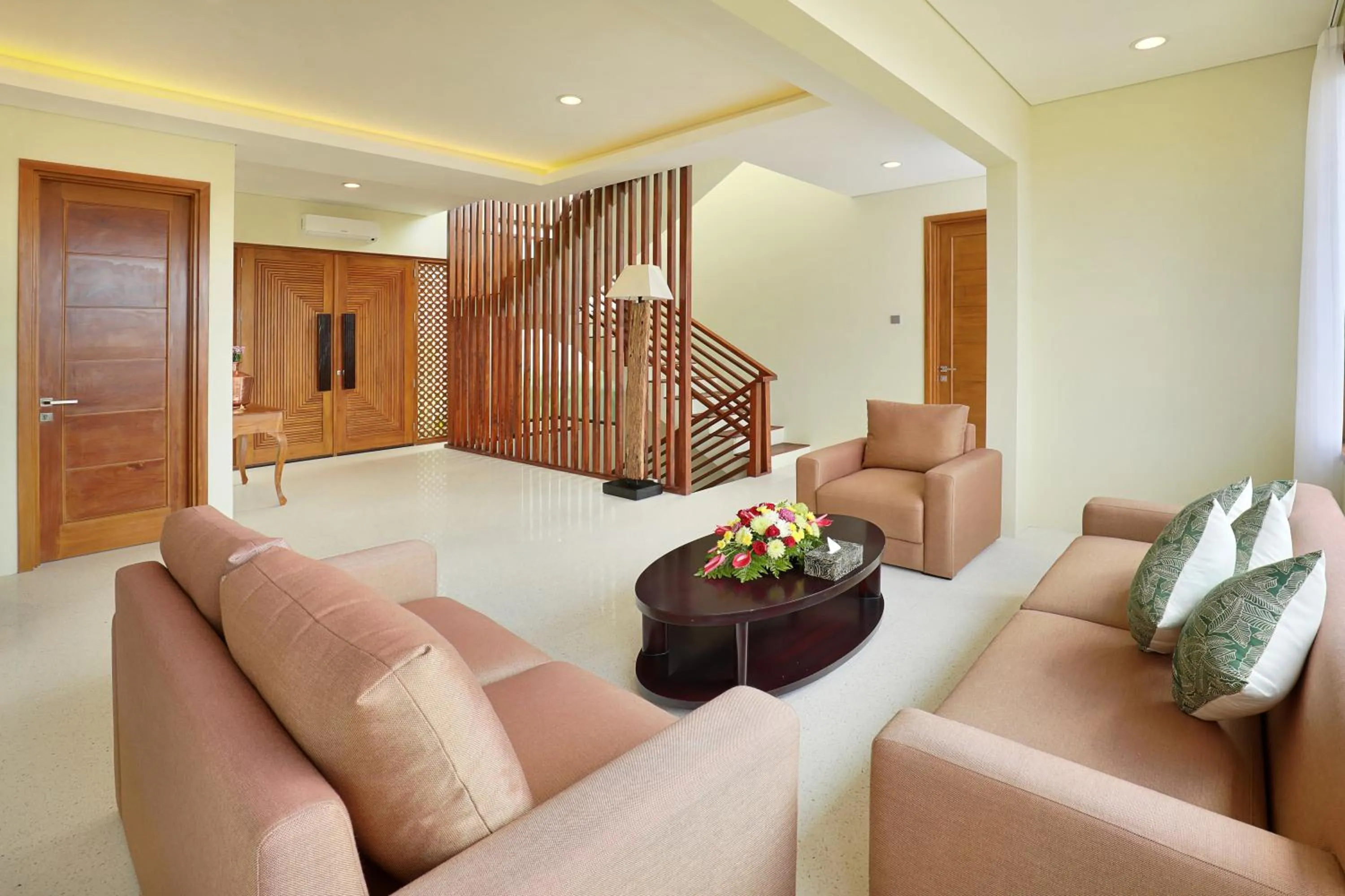 Living room in The Miracle Villa Nusa Dua