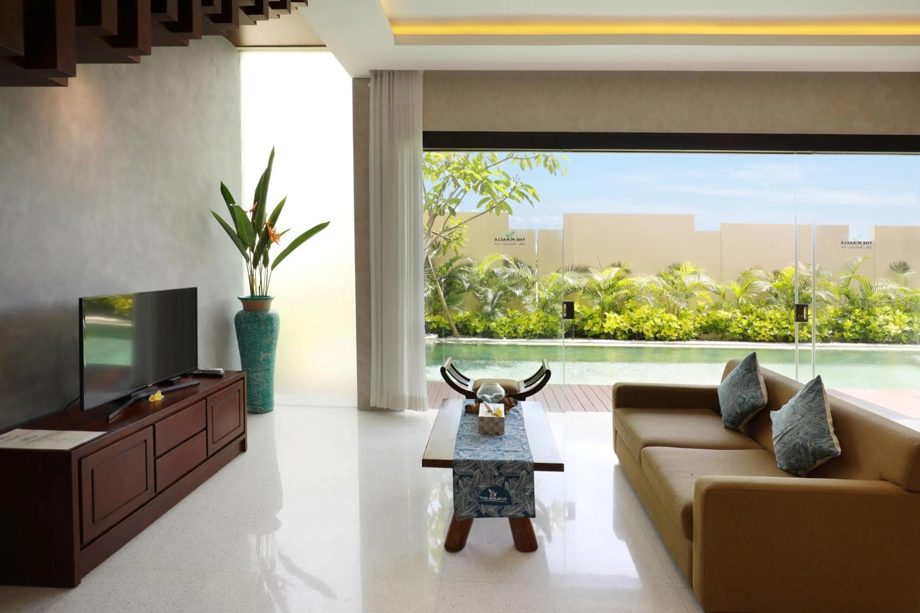 Living room in The Miracle Villa Nusa Dua