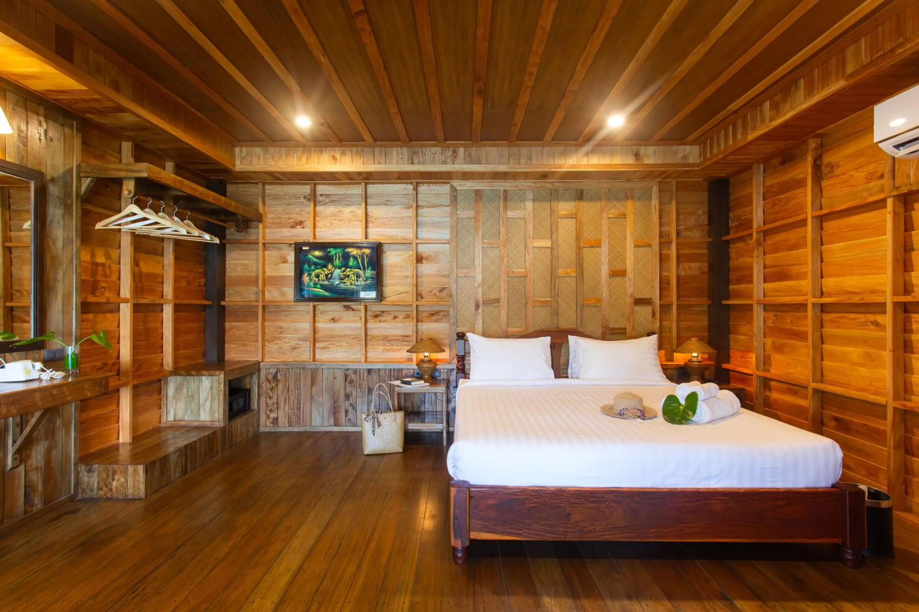 Bedroom, Bed in Koh Tao Relax Freedom Beach Resort