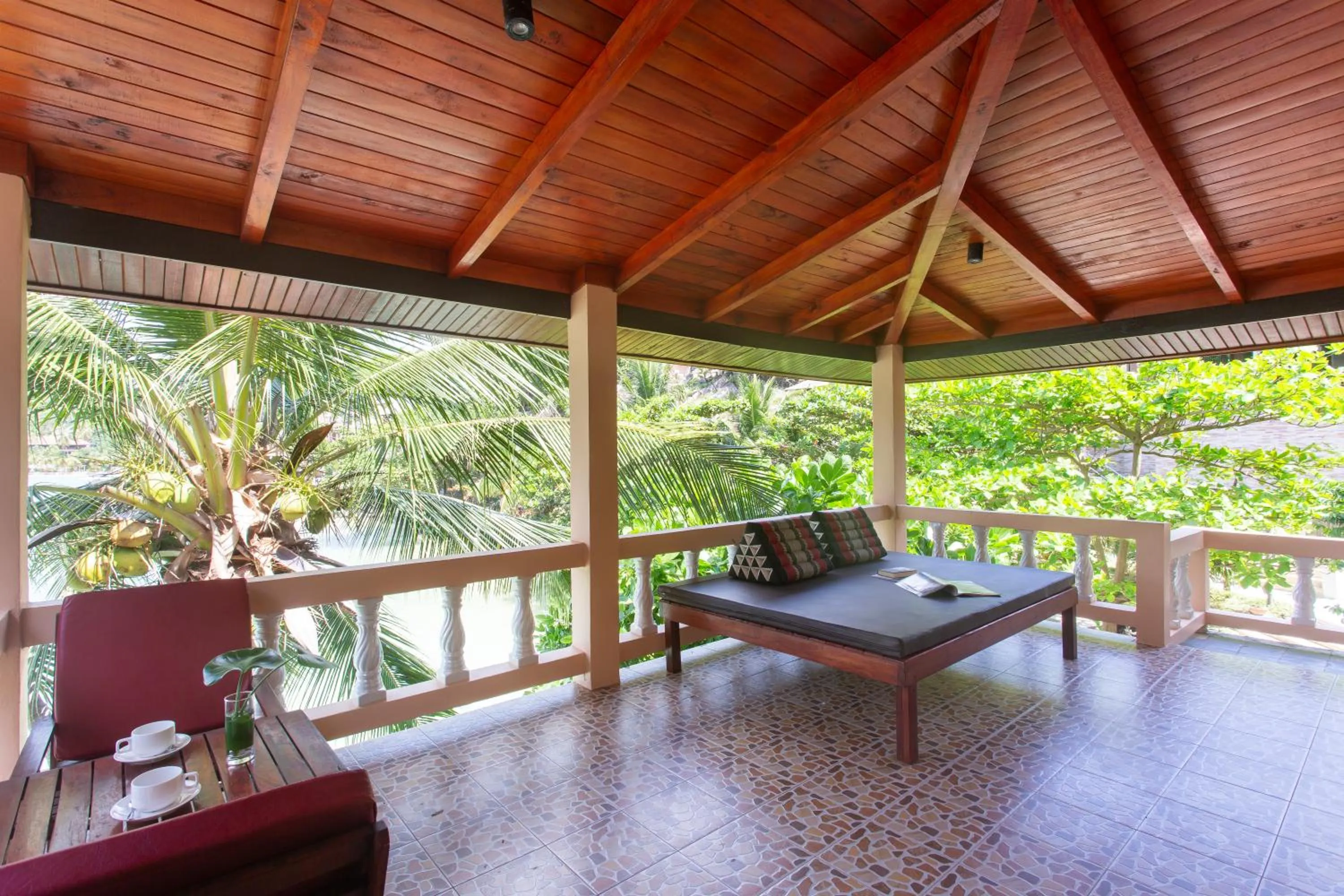 Balcony/Terrace in Koh Tao Relax Freedom Beach Resort
