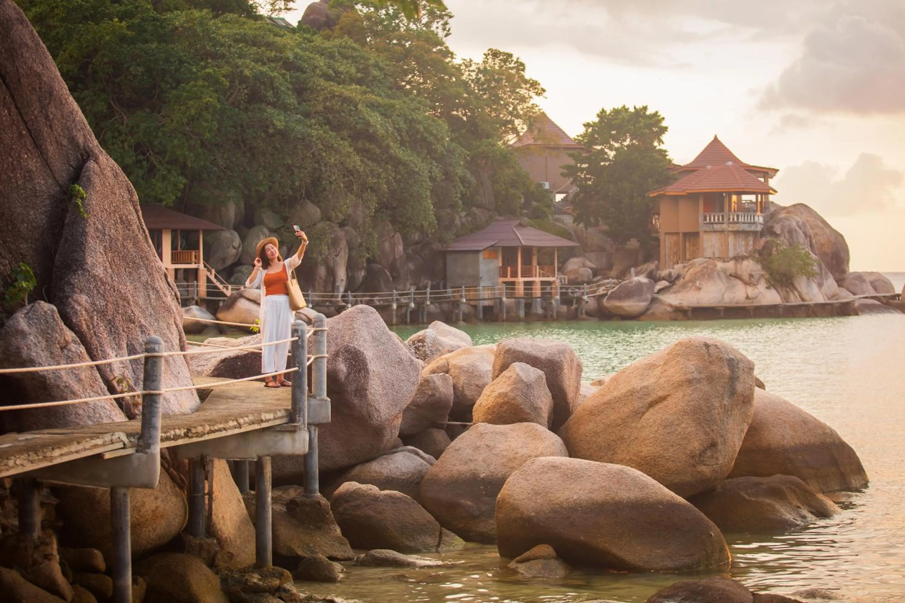 Location in Koh Tao Relax Freedom Beach Resort