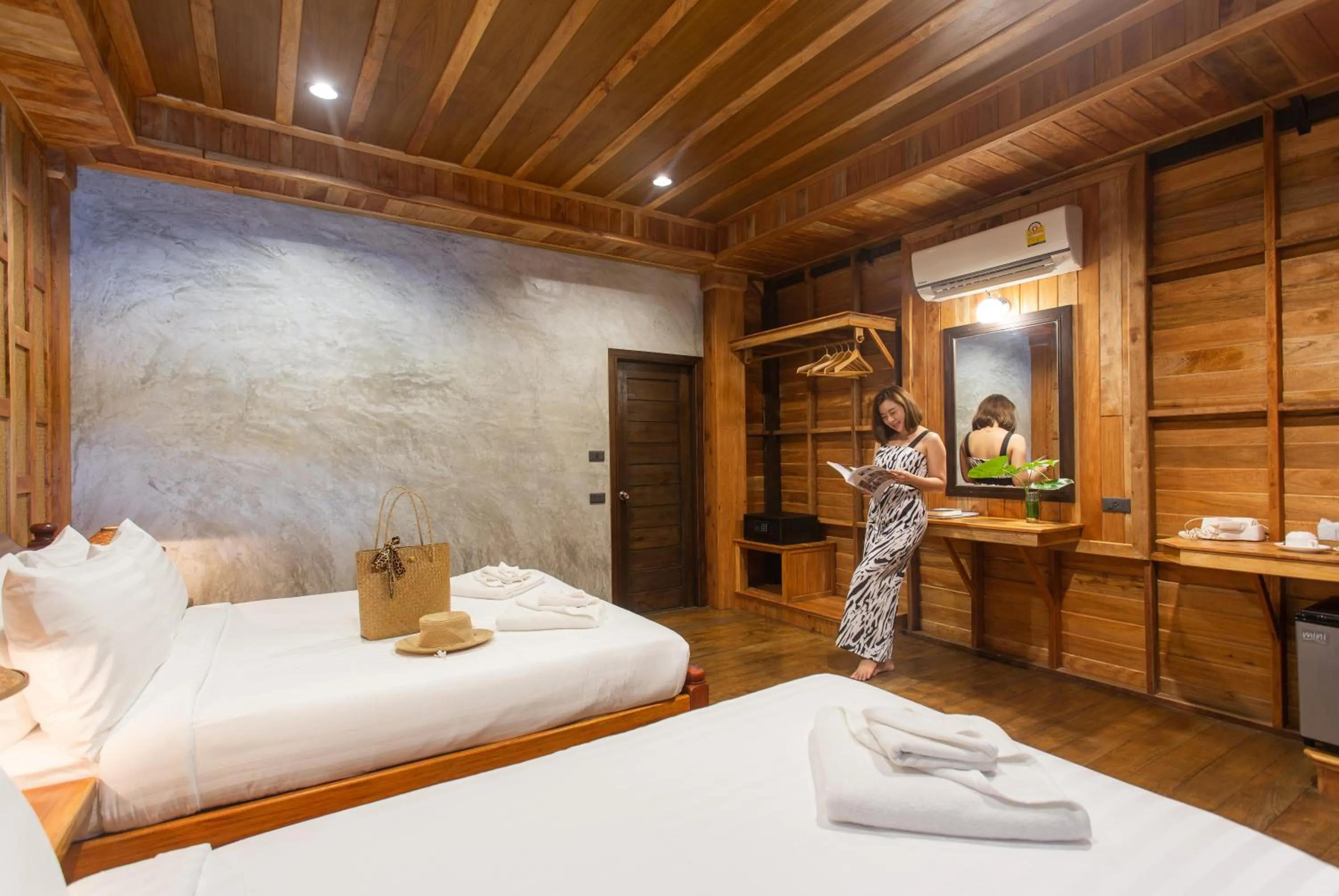 Bedroom, Bed in Koh Tao Relax Freedom Beach Resort