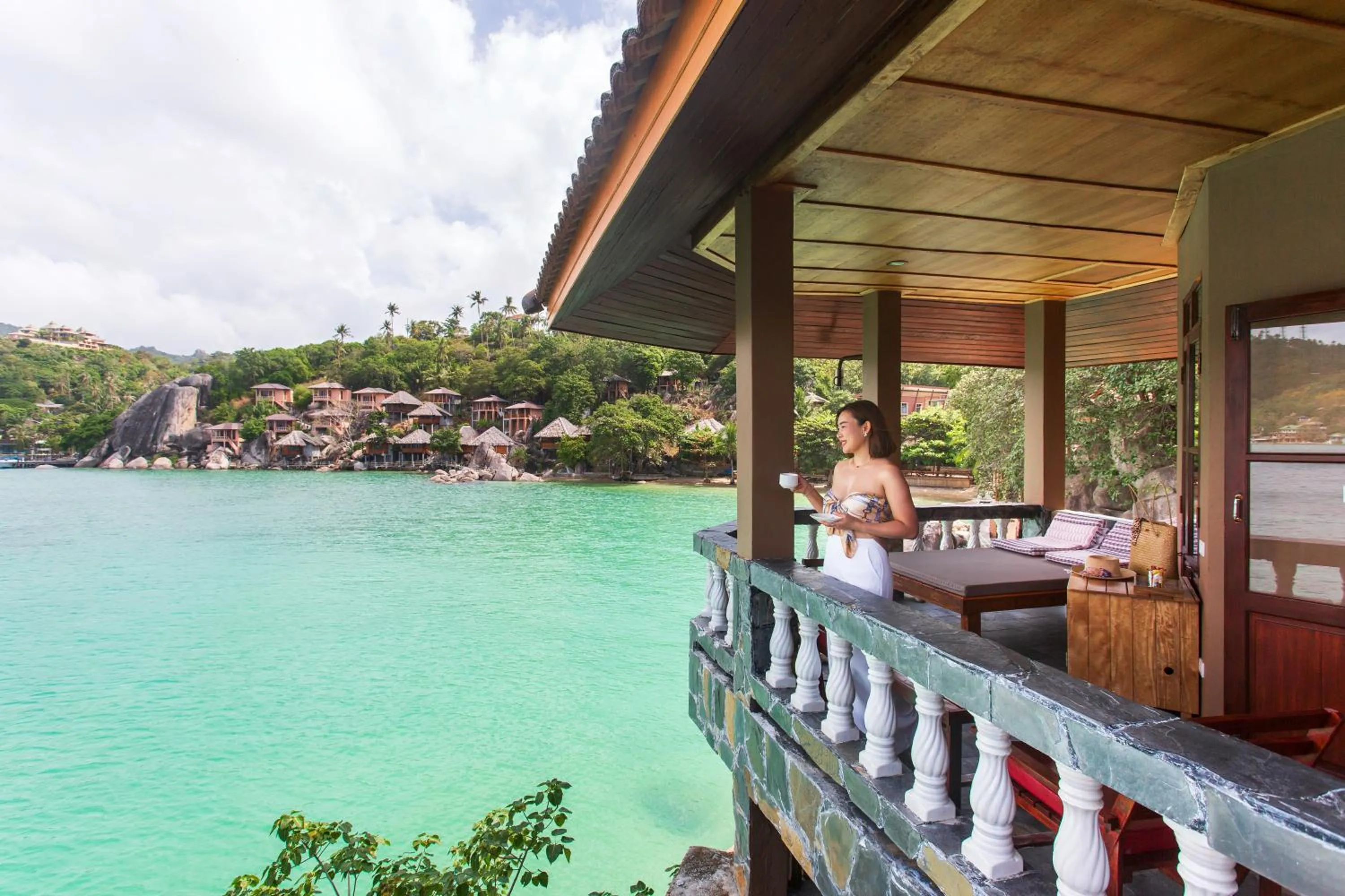 Balcony/Terrace in Koh Tao Relax Freedom Beach Resort