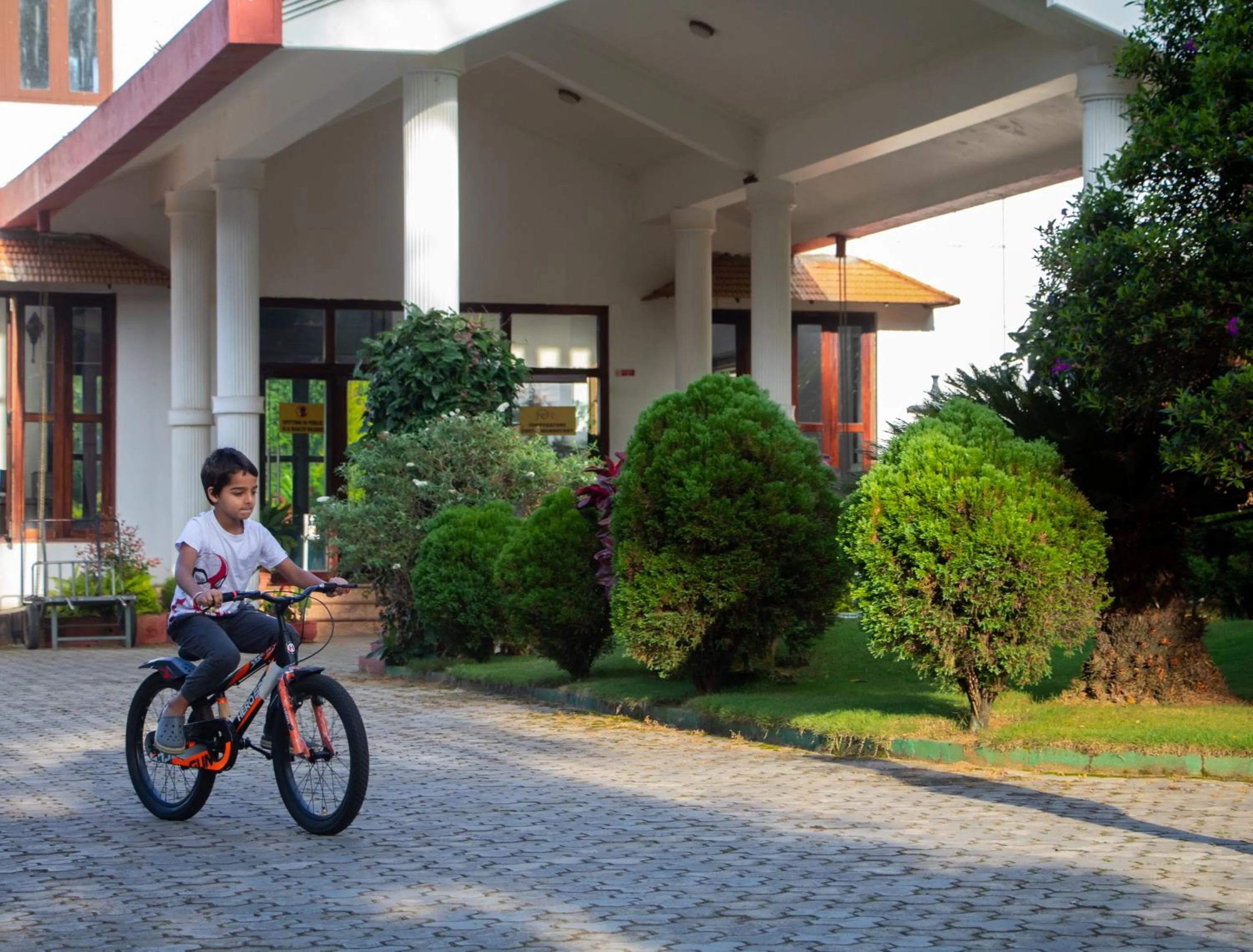 Cycling in Amritara Ambatty Greens Resort