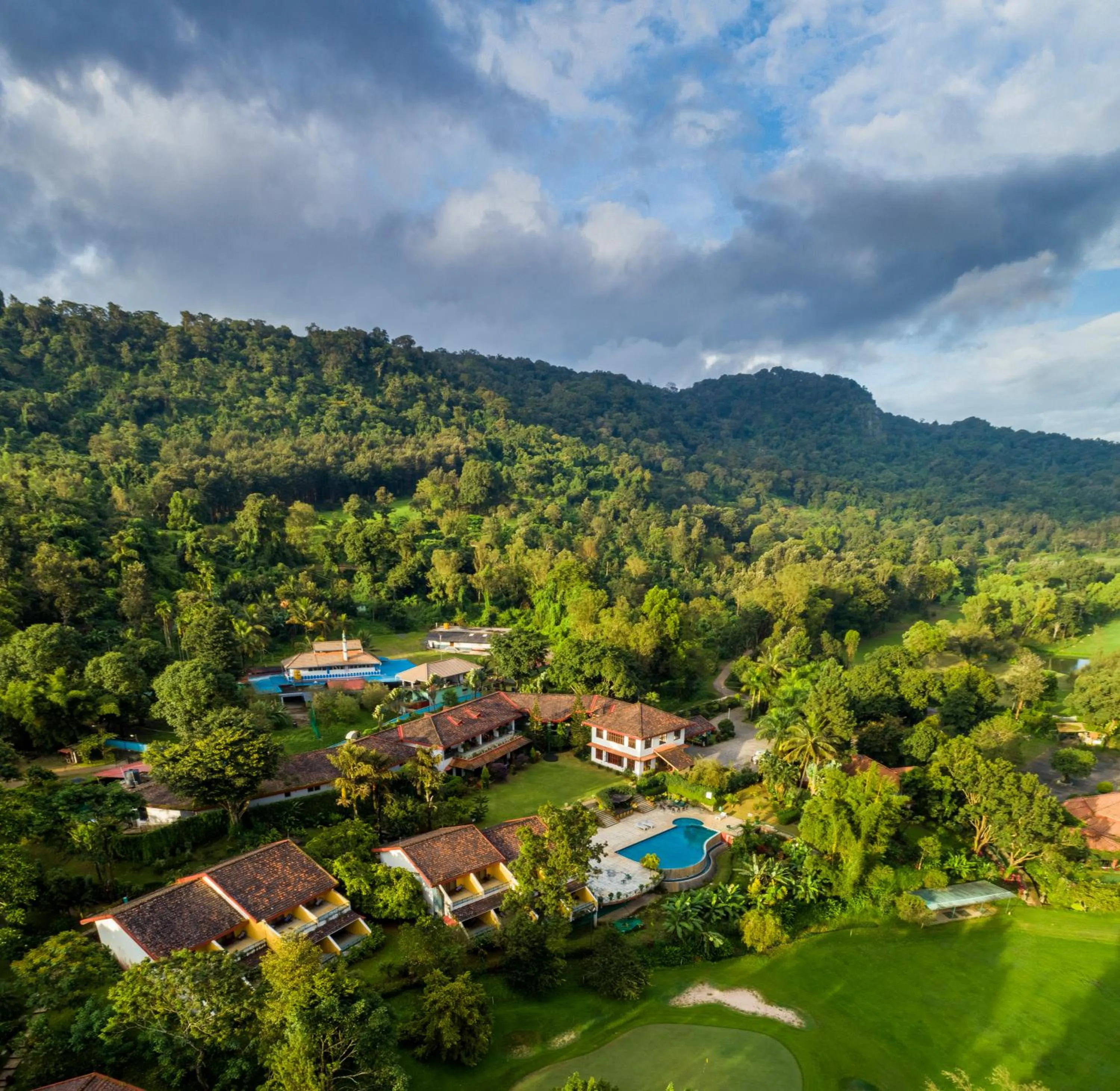 Bird's eye view in Amritara Ambatty Greens Resort