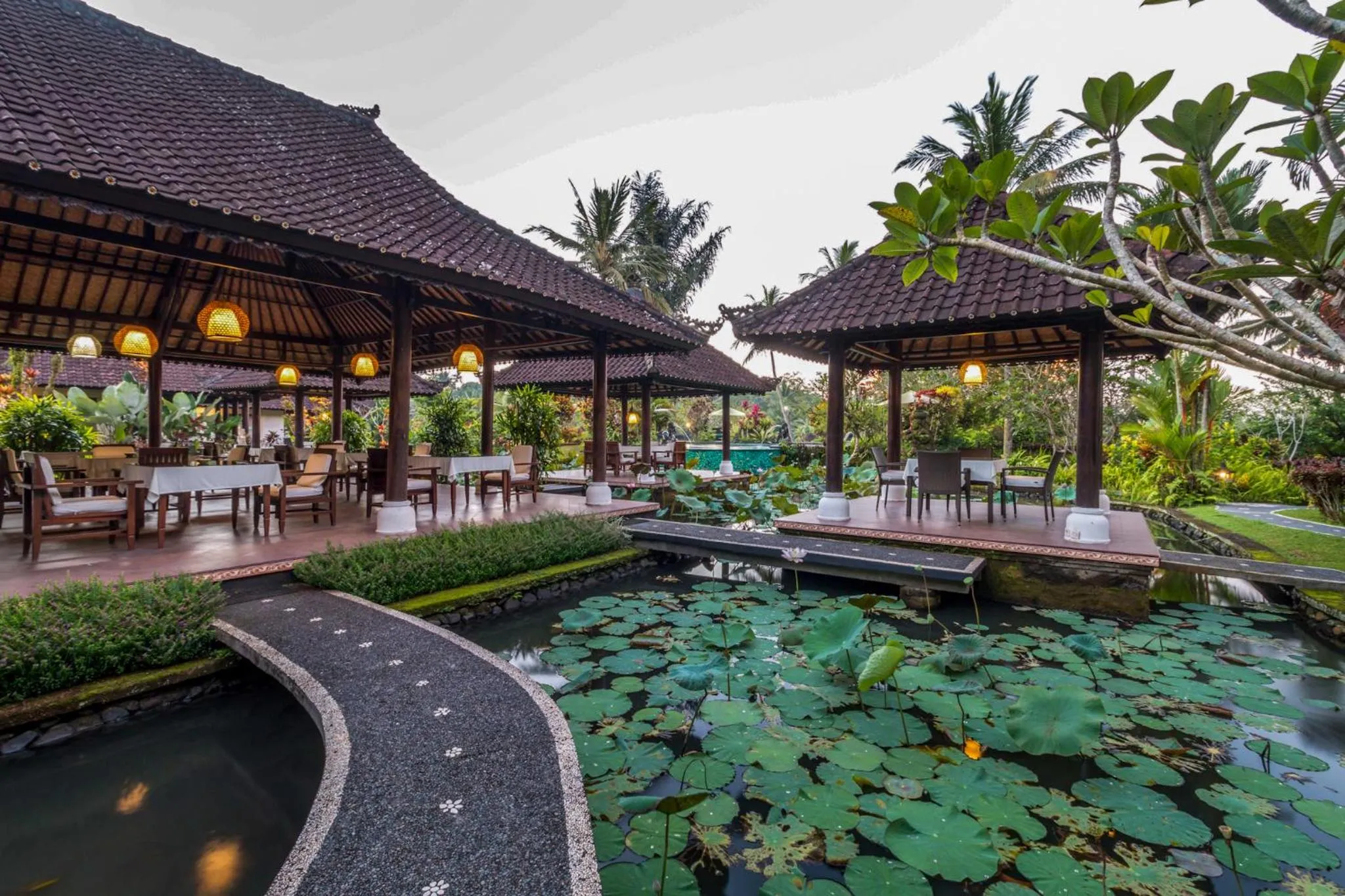 Restaurant/places to eat in Villa Taman di Blayu by AGATA