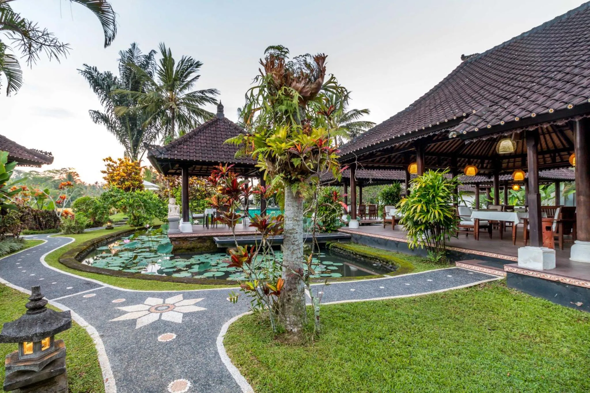 Restaurant/places to eat in Villa Taman di Blayu by AGATA