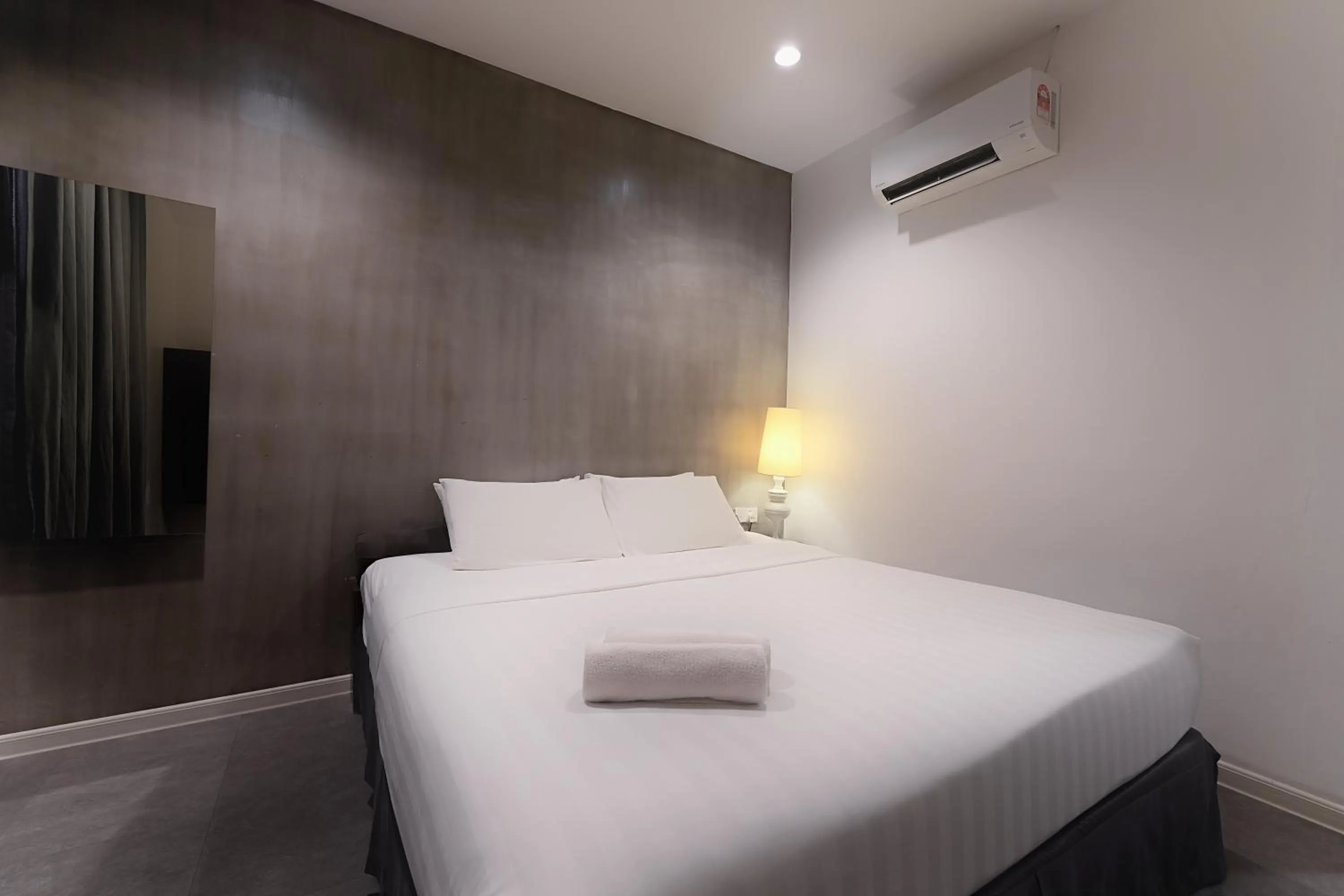 Bed in T+ Hotel Sungai Korok