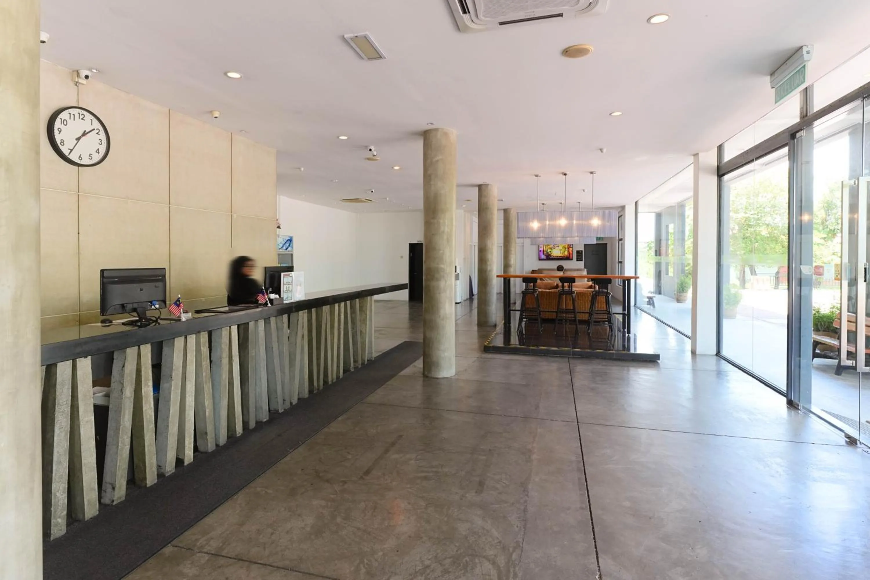 Lobby or reception in T+ Hotel Sungai Korok